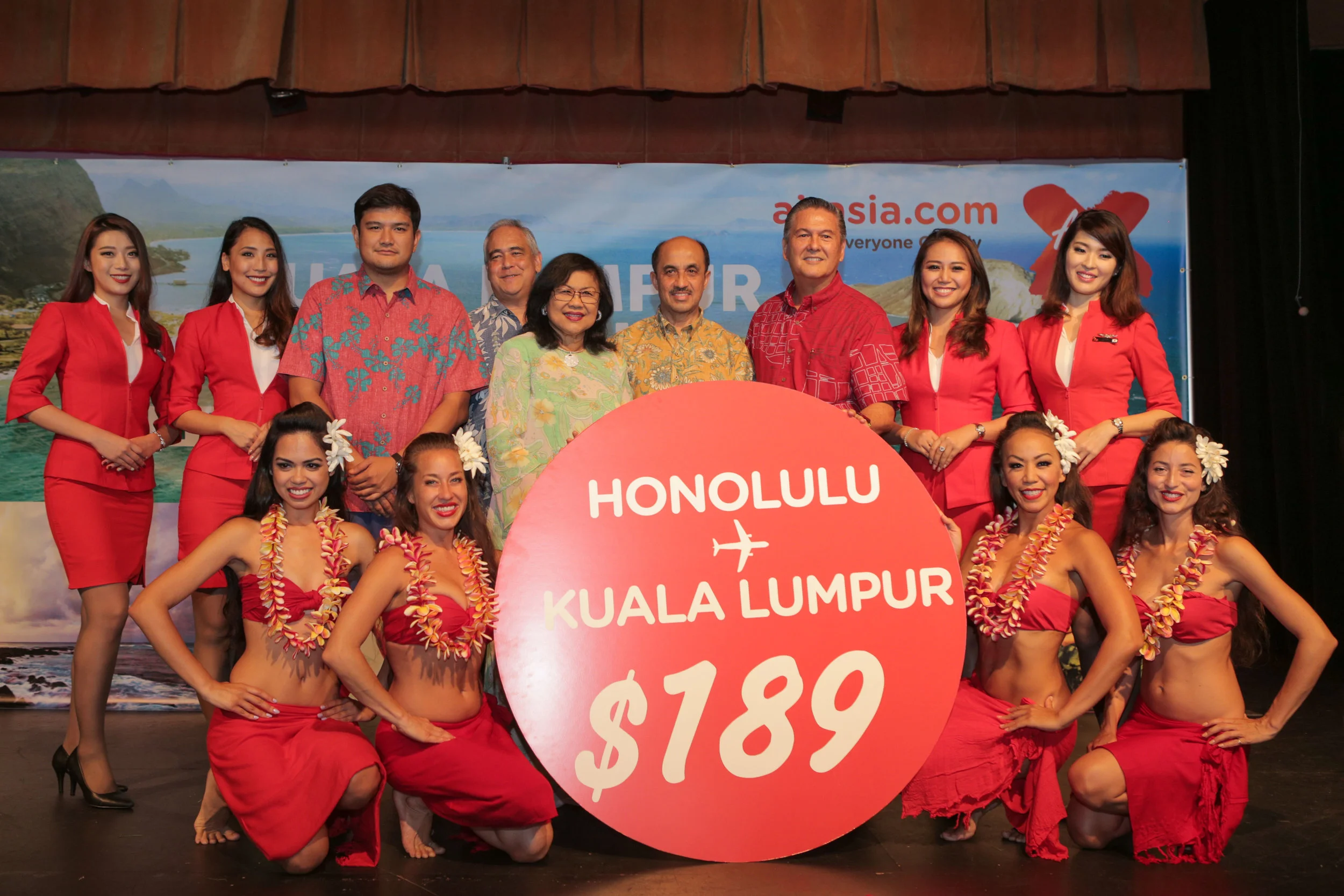 AirAsia X mendarat di Honolulu, Hawaii!