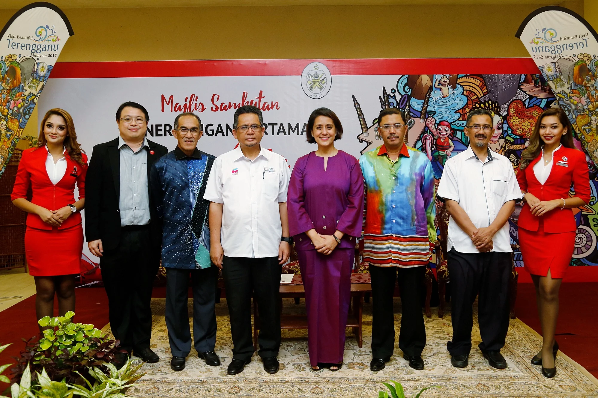 AirAsia mula penerbangan pertama dari Johor Bahru ke Kuala Terengganu