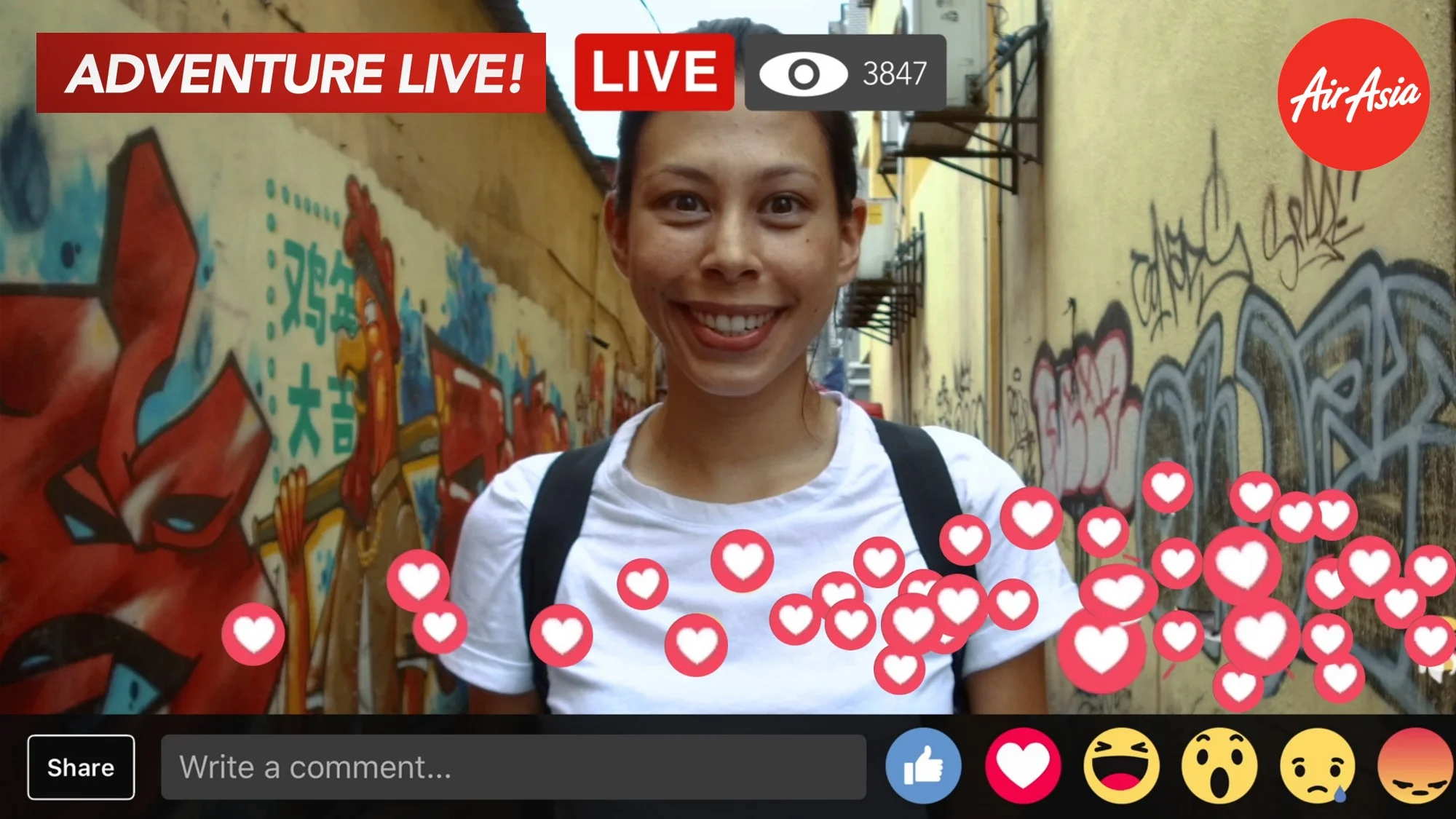 AirAsia Bakal Siar Siri Kembara ‘Adventure Live’ Secara Langsung Sempena Kempen Visit Asean@50