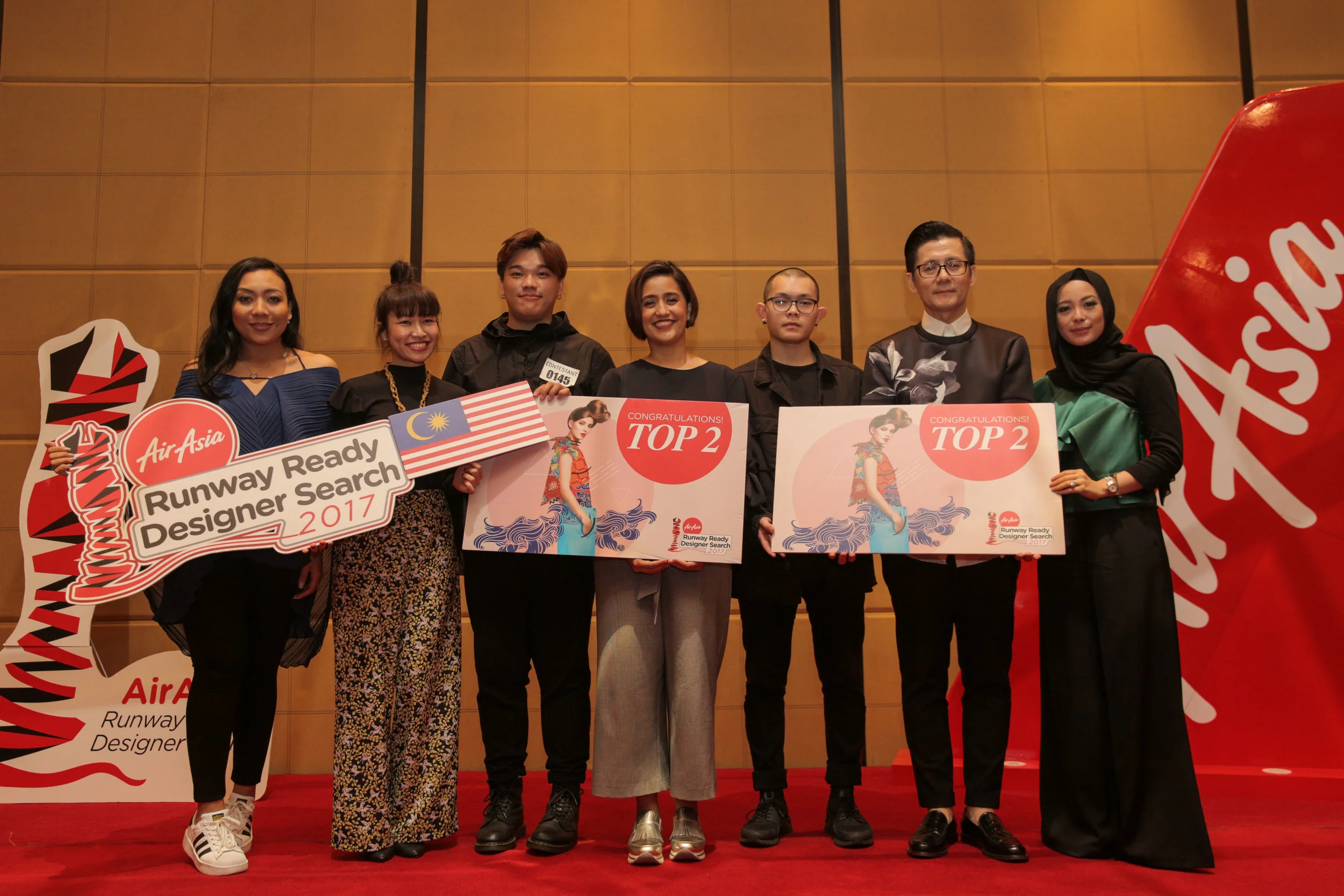 AirAsia Runway Ready Designer Search 2017 umum 2 finalis terbaik mewakili Malaysia!