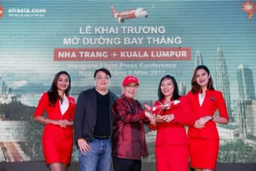 亚洲航空开通吉隆坡-芽庄航线 成为马来西亚首家直飞芽庄航空公司