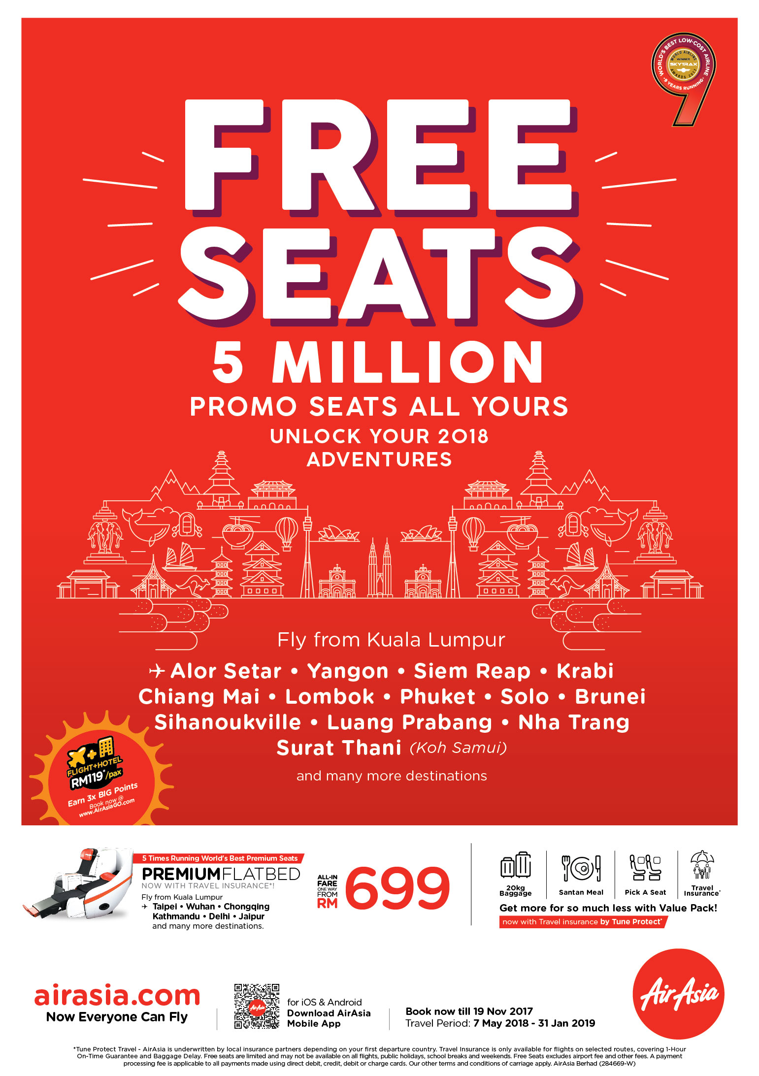 Final Airasia Free Seats Campaign Of The Year Airasia Newsroom