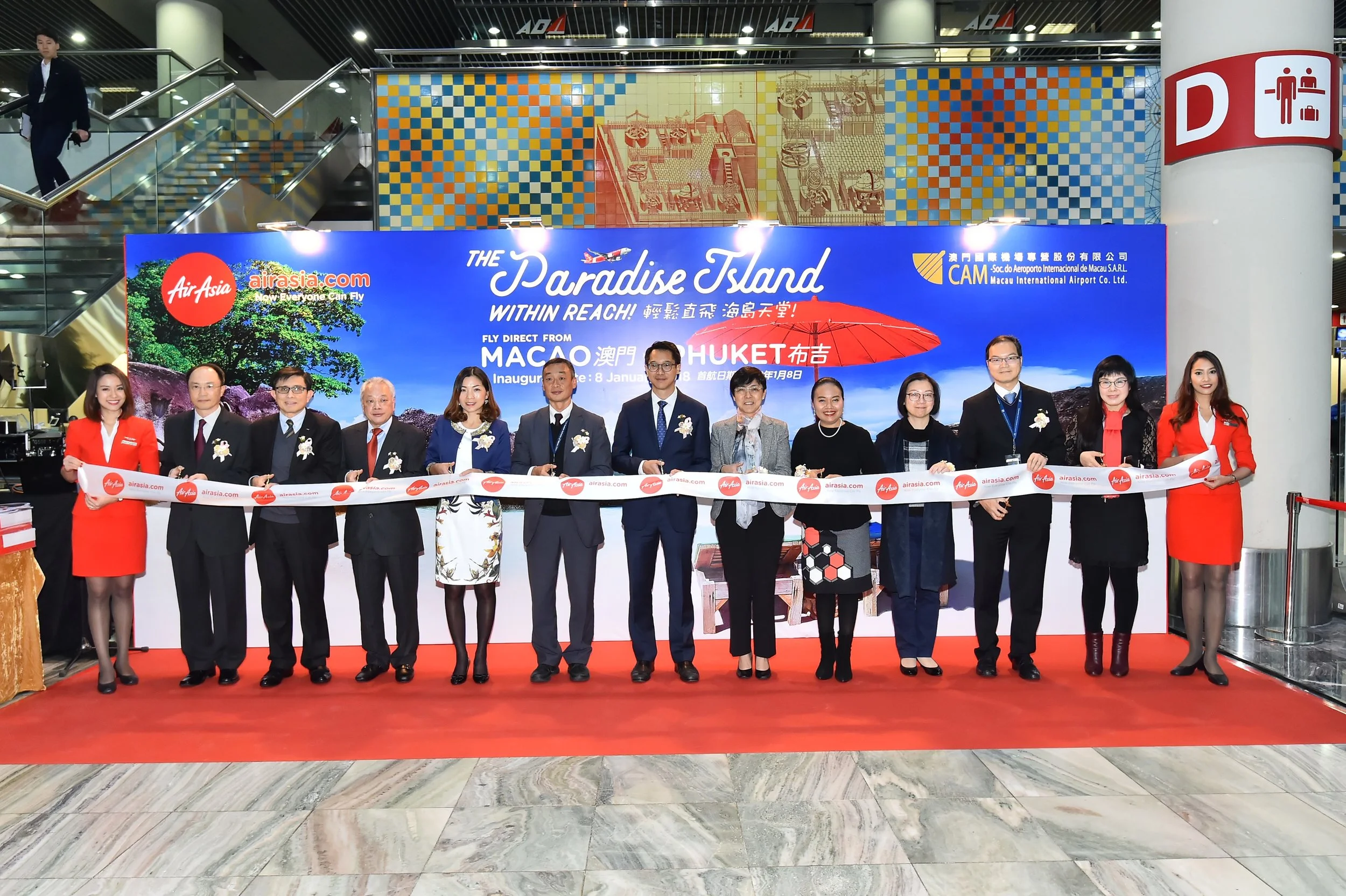 亚洲航空澳门-普吉航线正式启航  连接两大旅游胜地