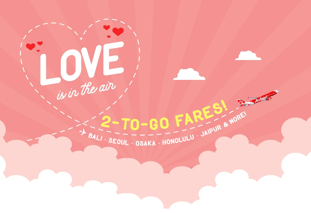 Abadikan cinta bersama AirAsia X
