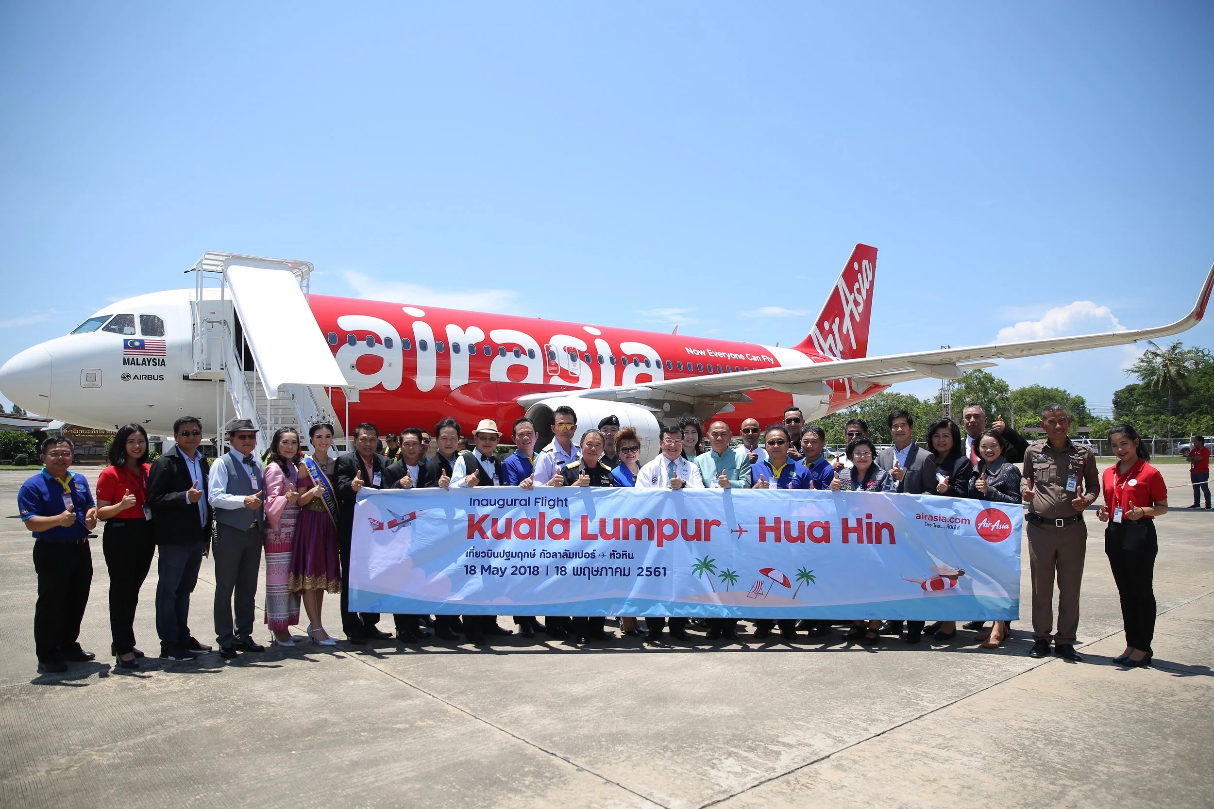 AirAsia takes off to Hua Hin, Thailand