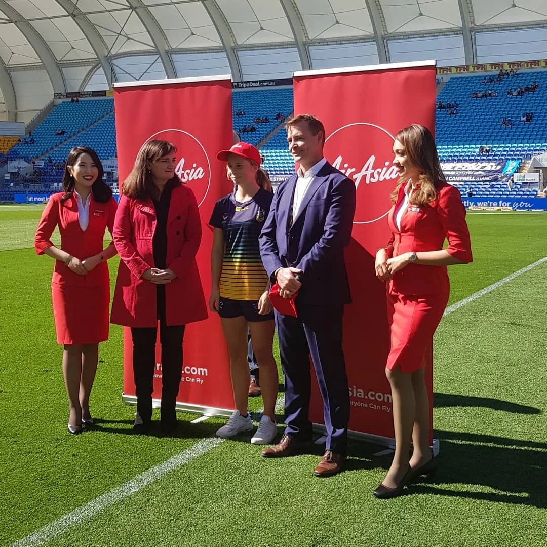 AirAsia touches down with NRL touch football partnership