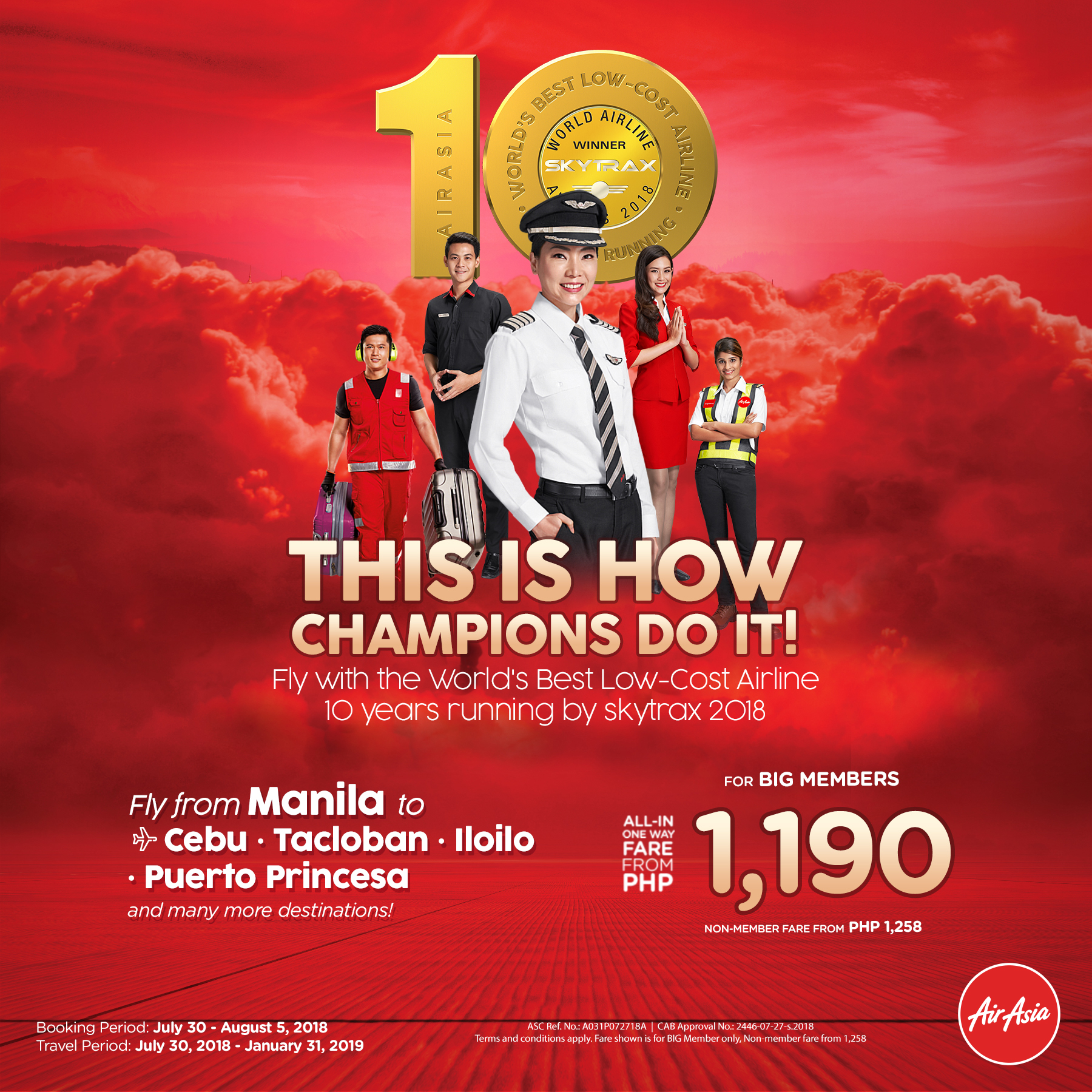 AirAsia is Bohol’s official airline partner for Sandugo Festival 2018