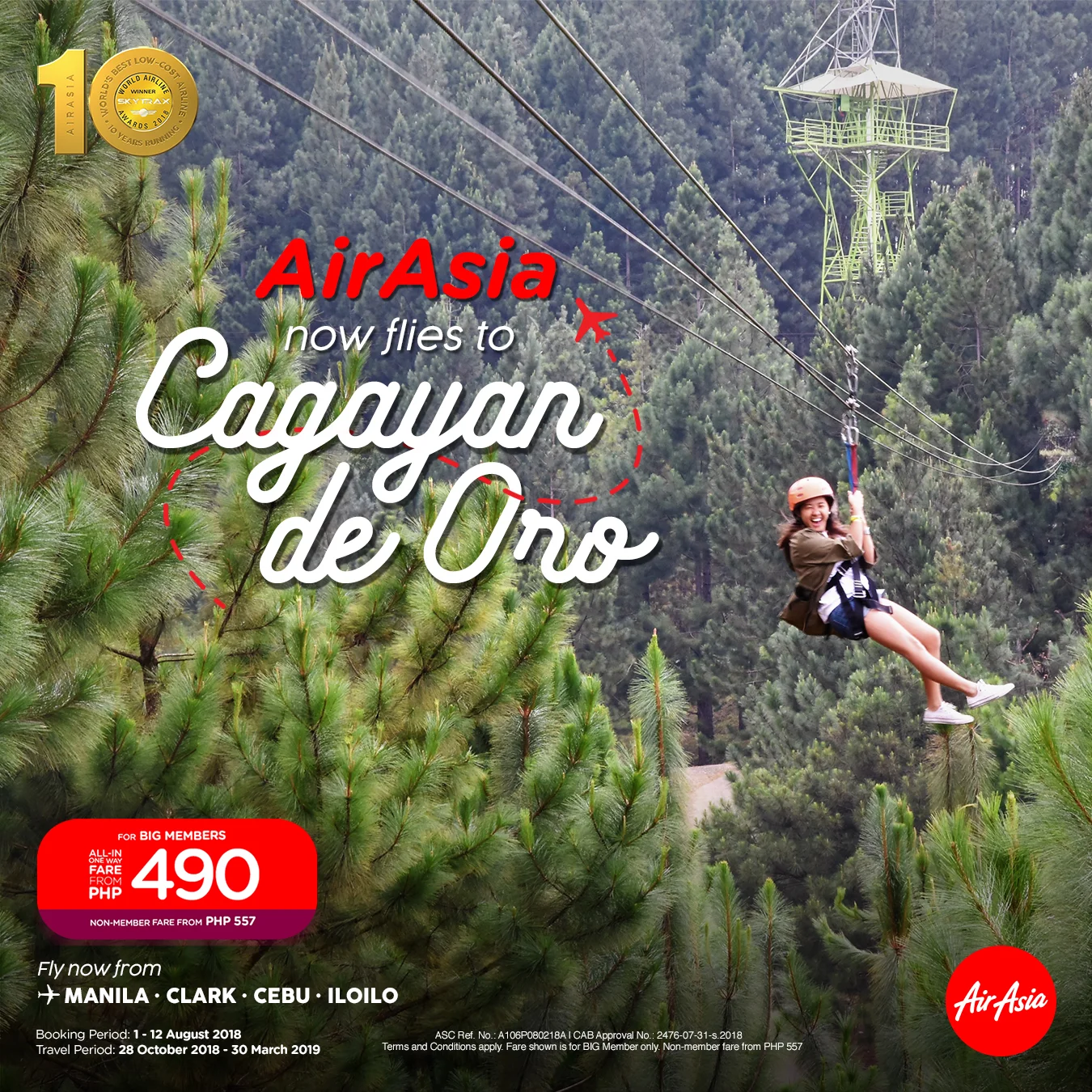 AirAsia Now Flies to Cagayan de Oro City