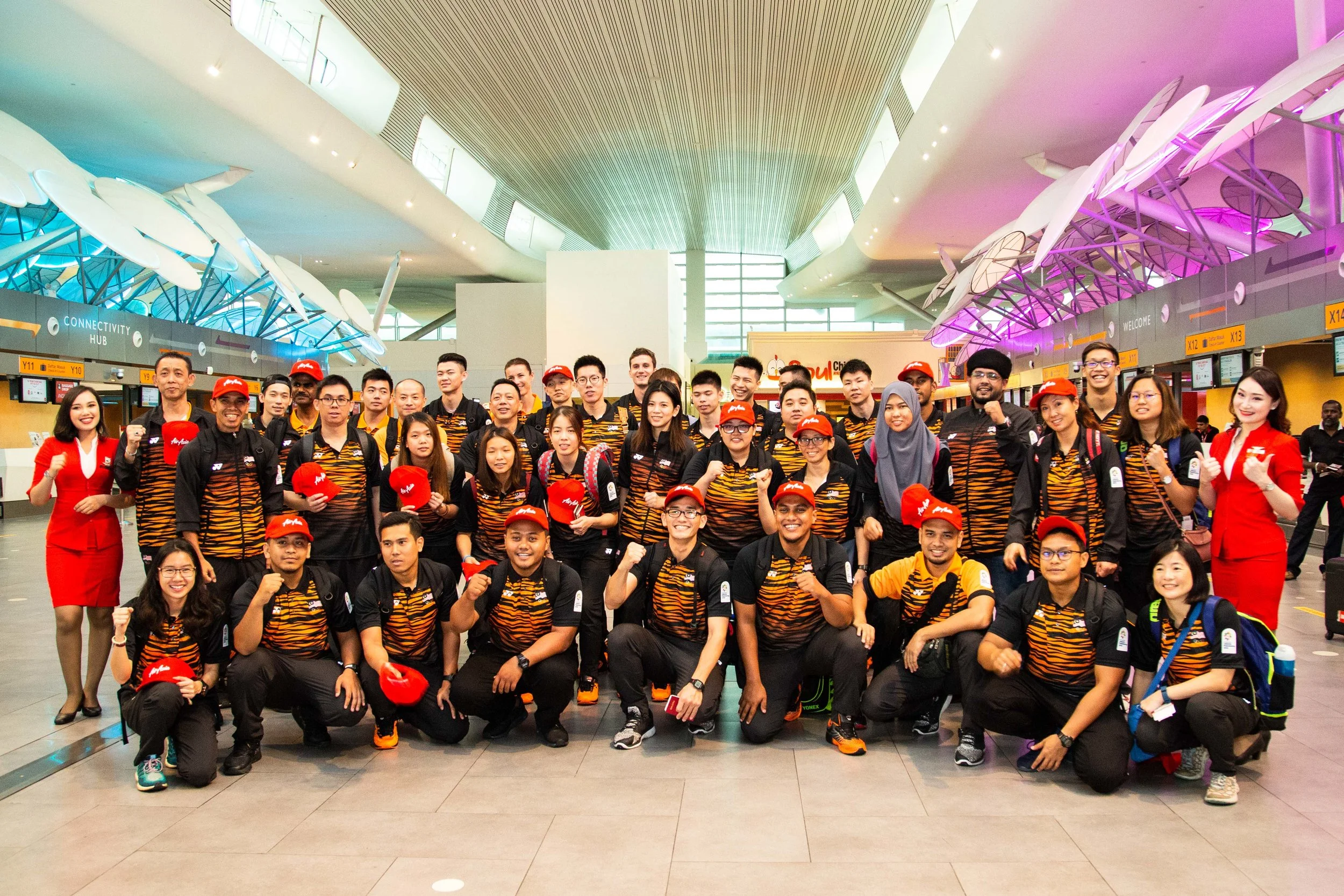 AirAsia Flies Malaysian Contingent To 2018 Asian Games