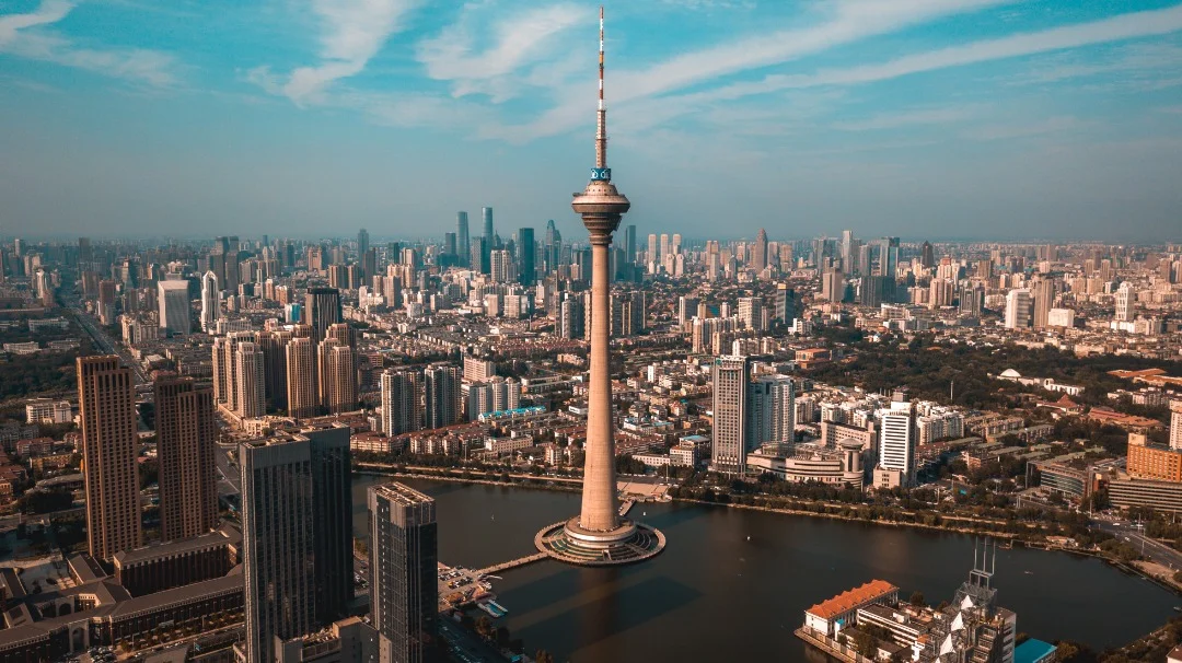 Standing at over 415 metres tall, Tianjin Radio and Television Tower is an iconic landmark located at the heart of Tianjin city centre that offers 360 degree panorama view at its observation deck.