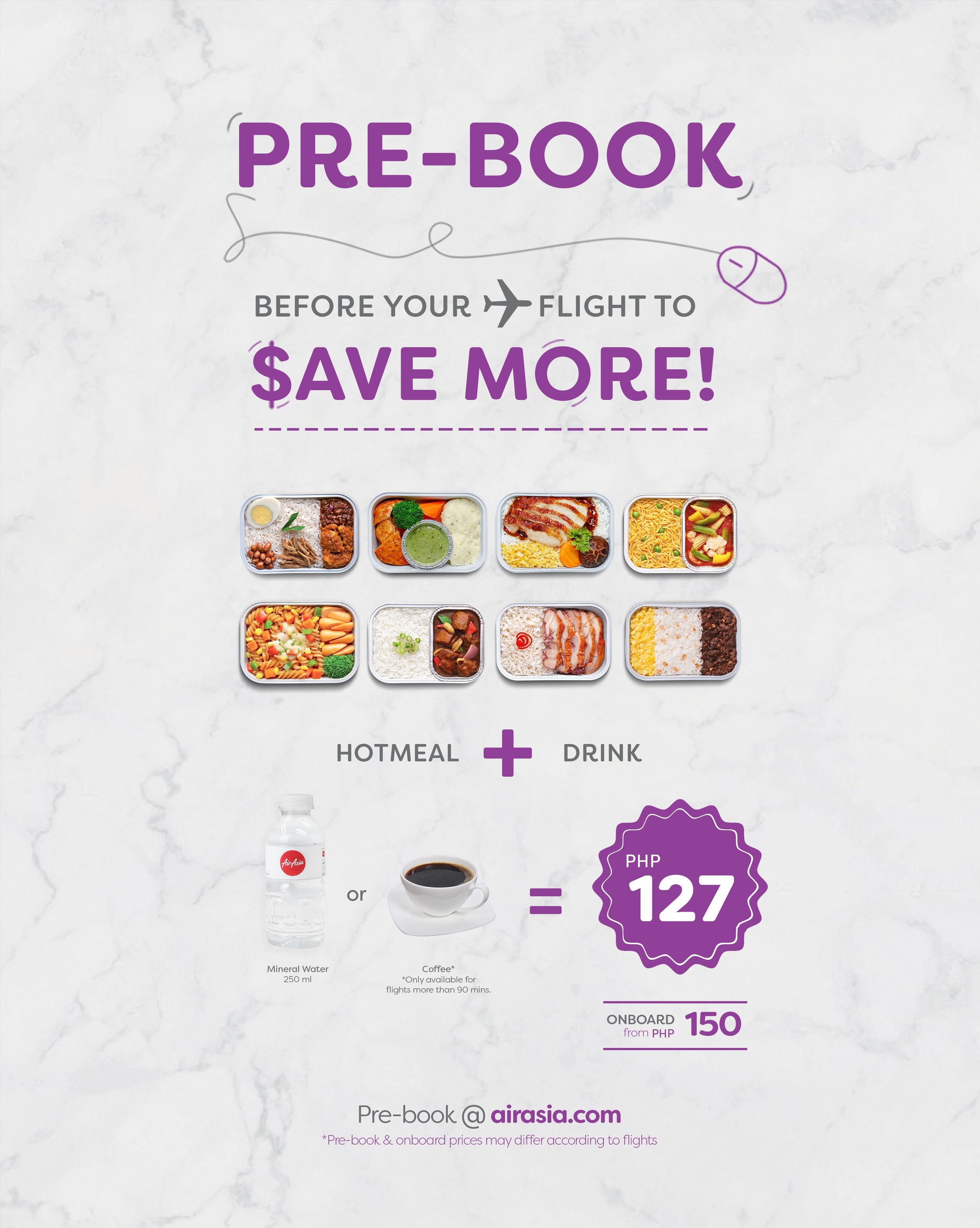AirAsia’s Santan hotmeals are up for grabs now at discounted pre-booked price of P127 only