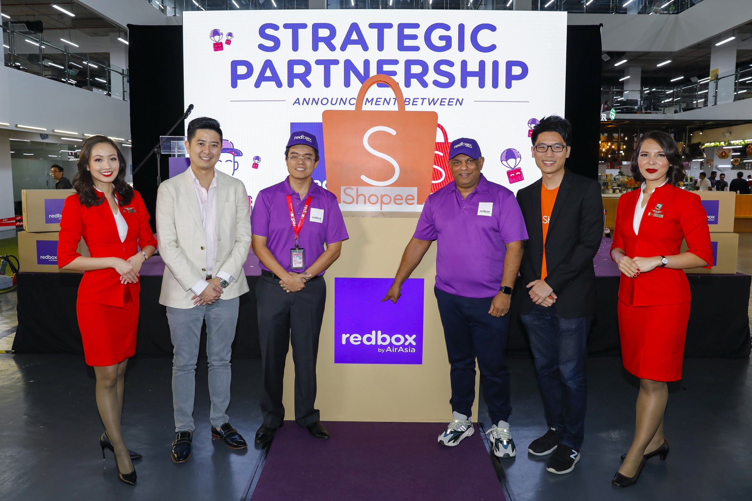 RedBox by AirAsia selected as Shopee’s logistics partner  for East Malaysia