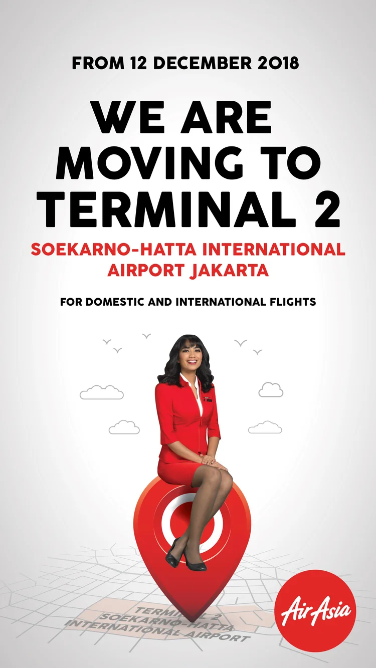 Airasia To Move Jakarta International Flights To Soekarno Hatta Terminal 2 Airasia Newsroom