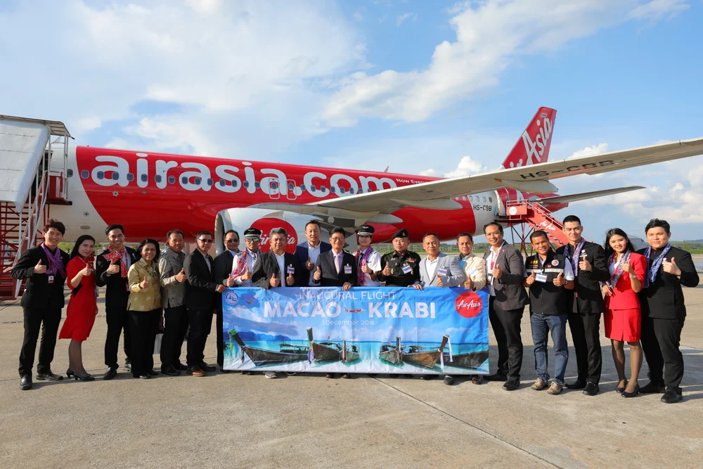 Airasia Begins Flying Macau Krabi Welcomes All To Krabi With A Warm Inaugural Ceremony Airasia Newsroom