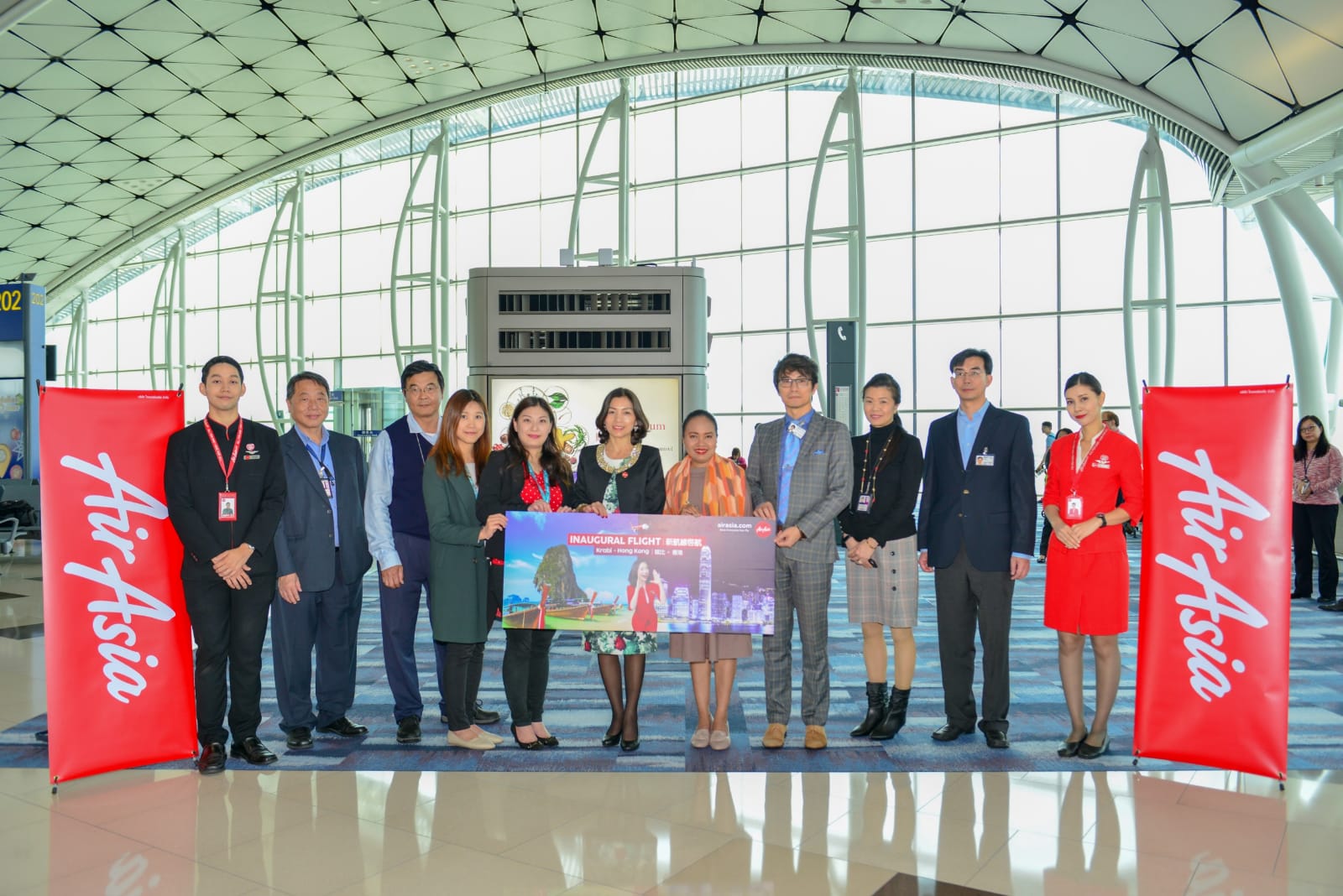 AirAsia香港-喀比航線正式首航