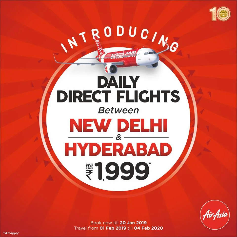 AirAsia India adds 8 additional flights to its network