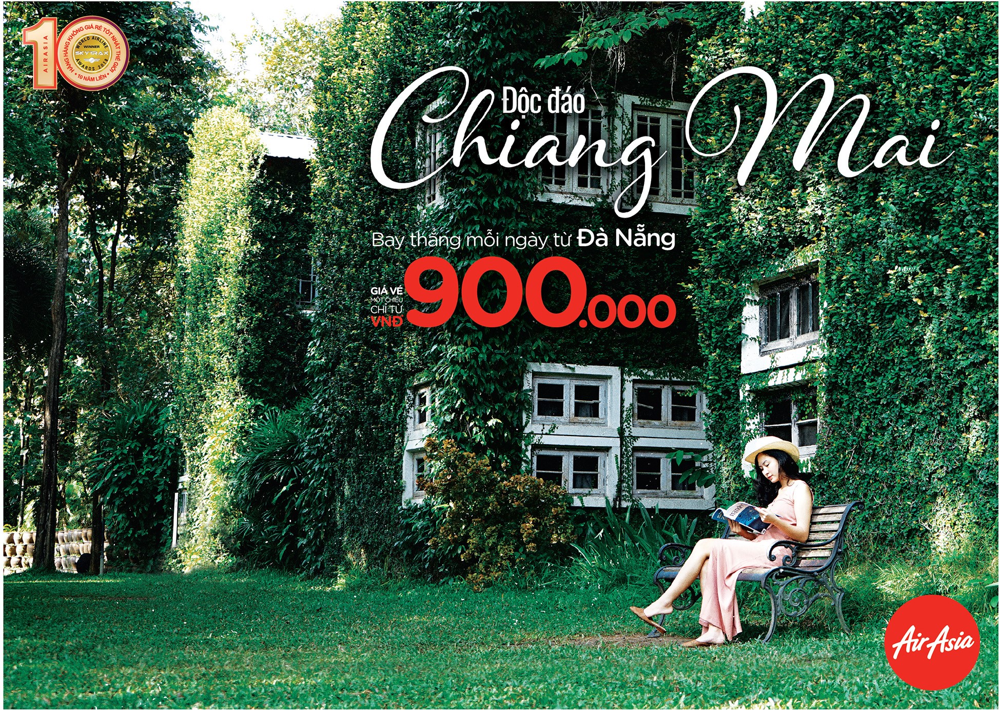 AirAsia bay đến Chiang Mai hàng ngày với giá vé thấp