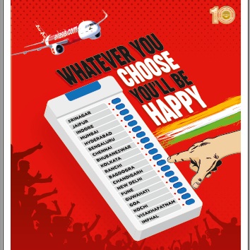 AirAsia India introduces special prices this election season