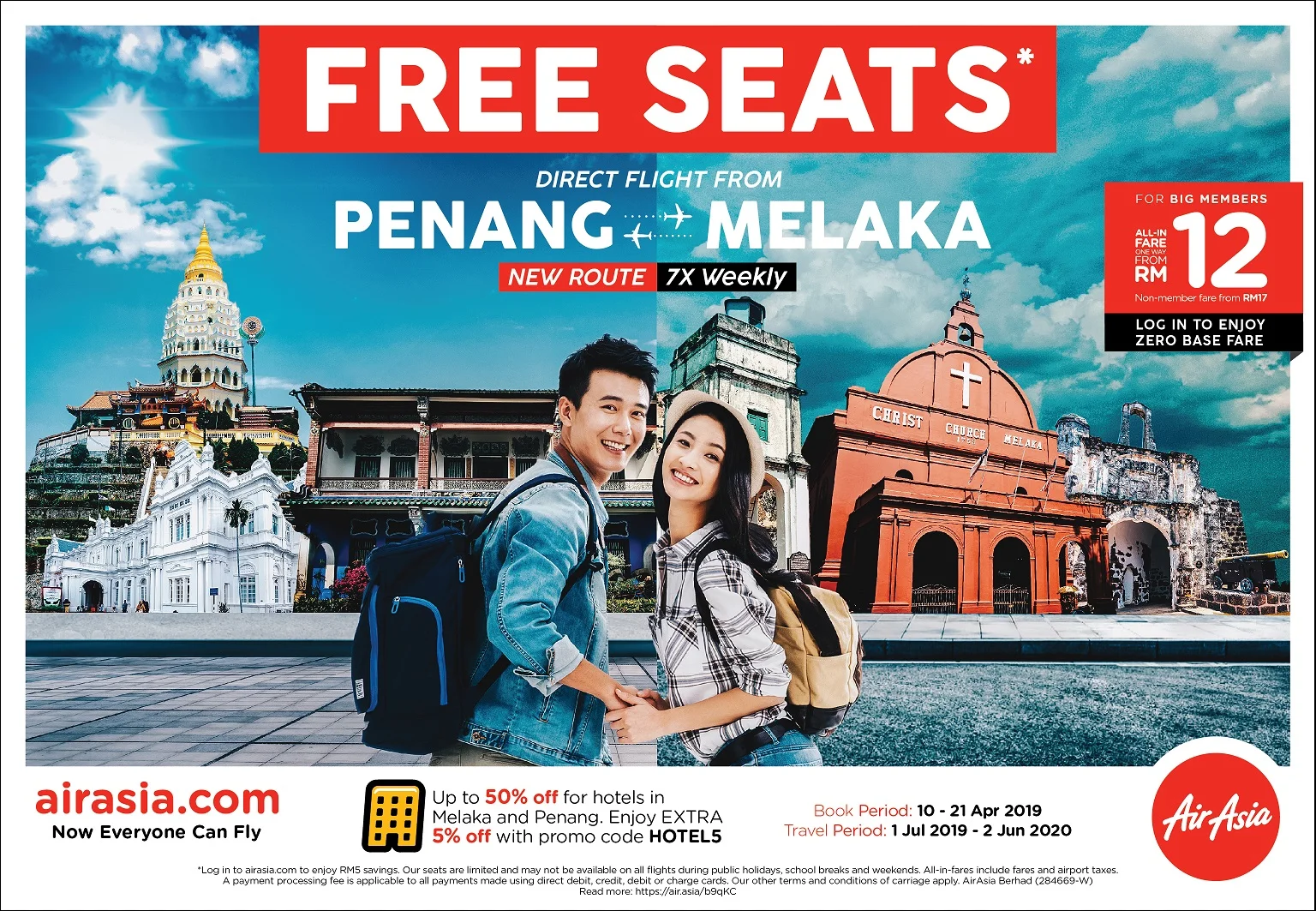 AirAsia spreads its wings to Melaka