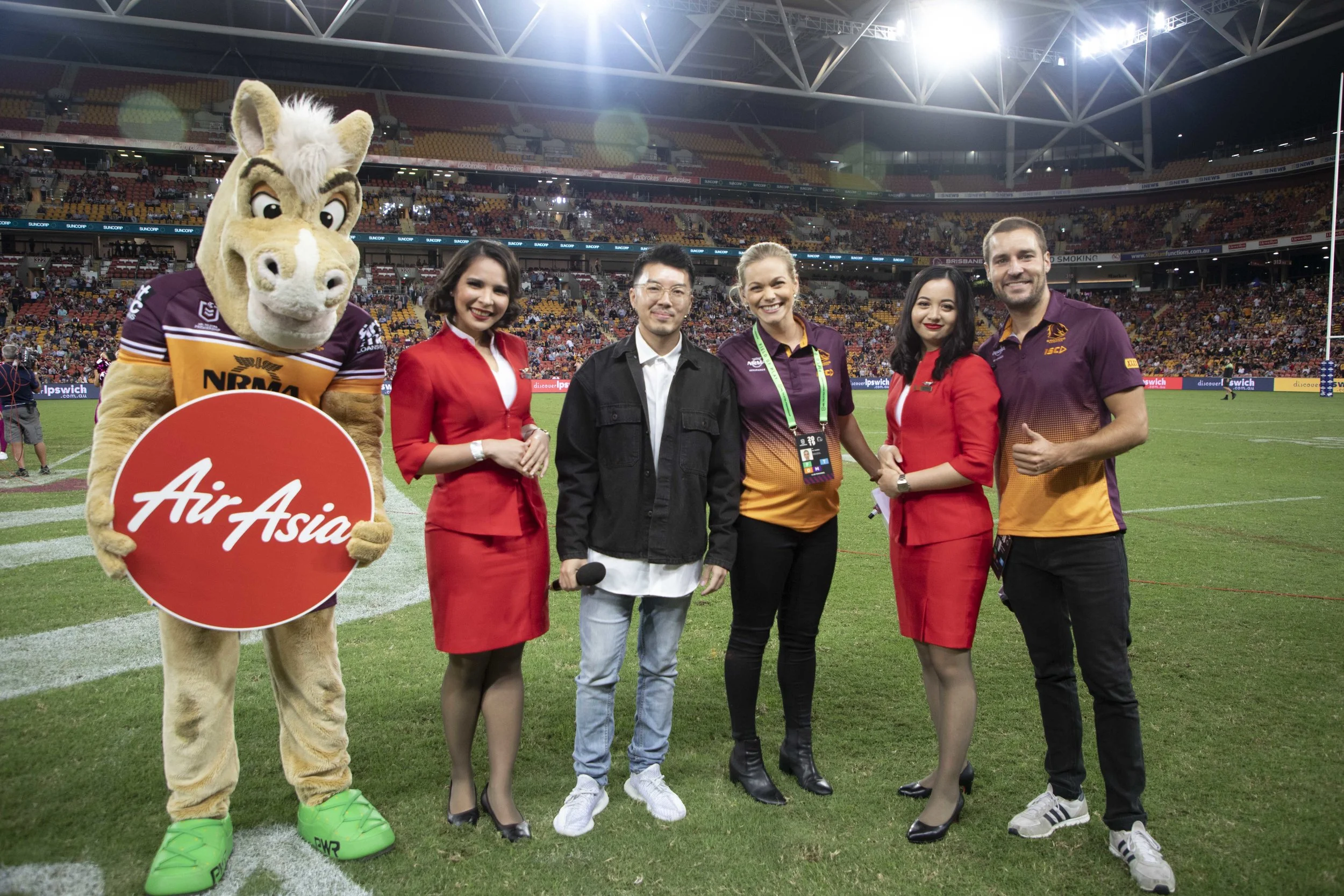 AirAsia becomes the  Official Airline of the Brisbane Broncos