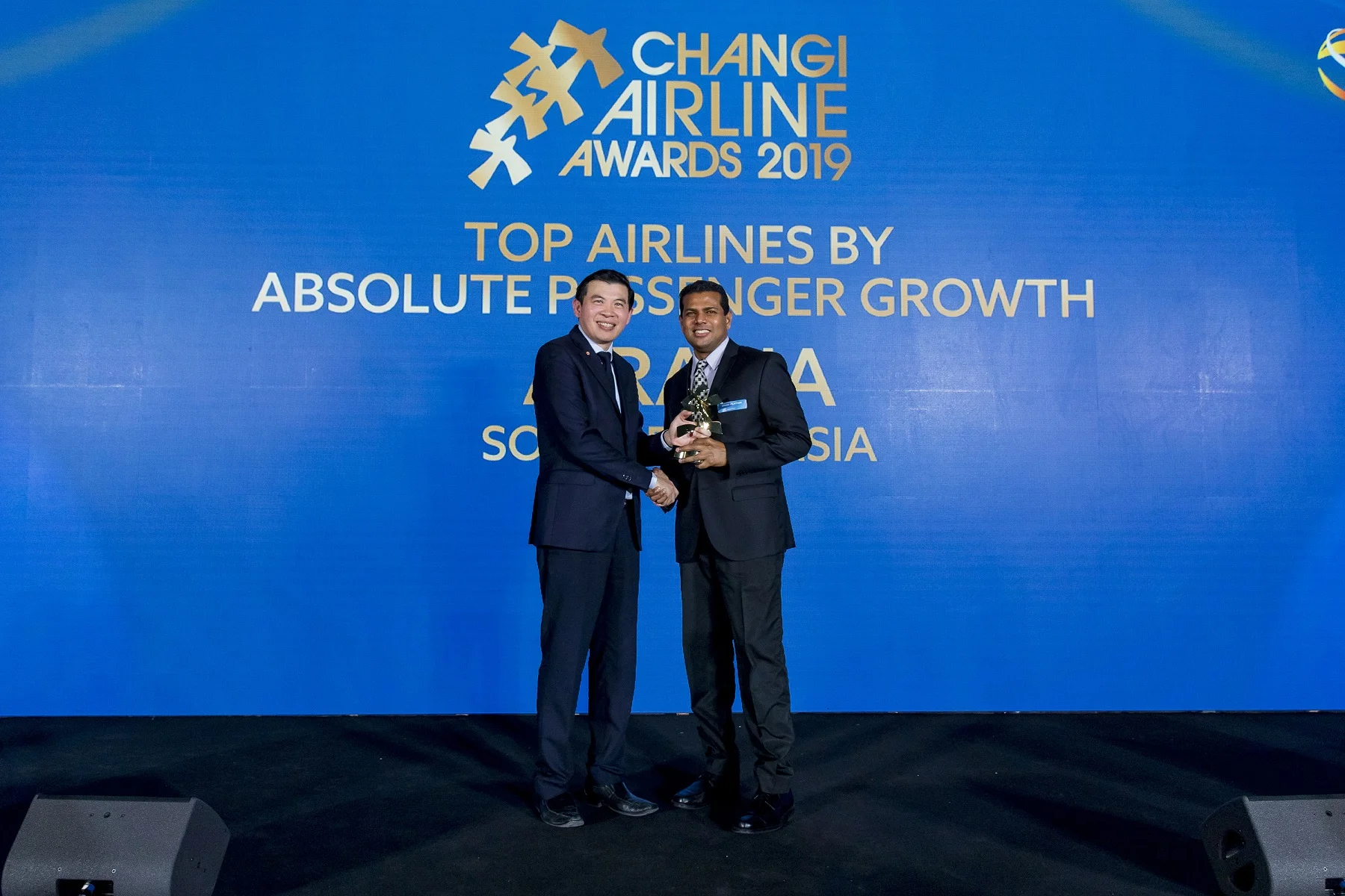 AirAsia awarded passenger growth award at Singapore’s Changi Airline Awards 2019