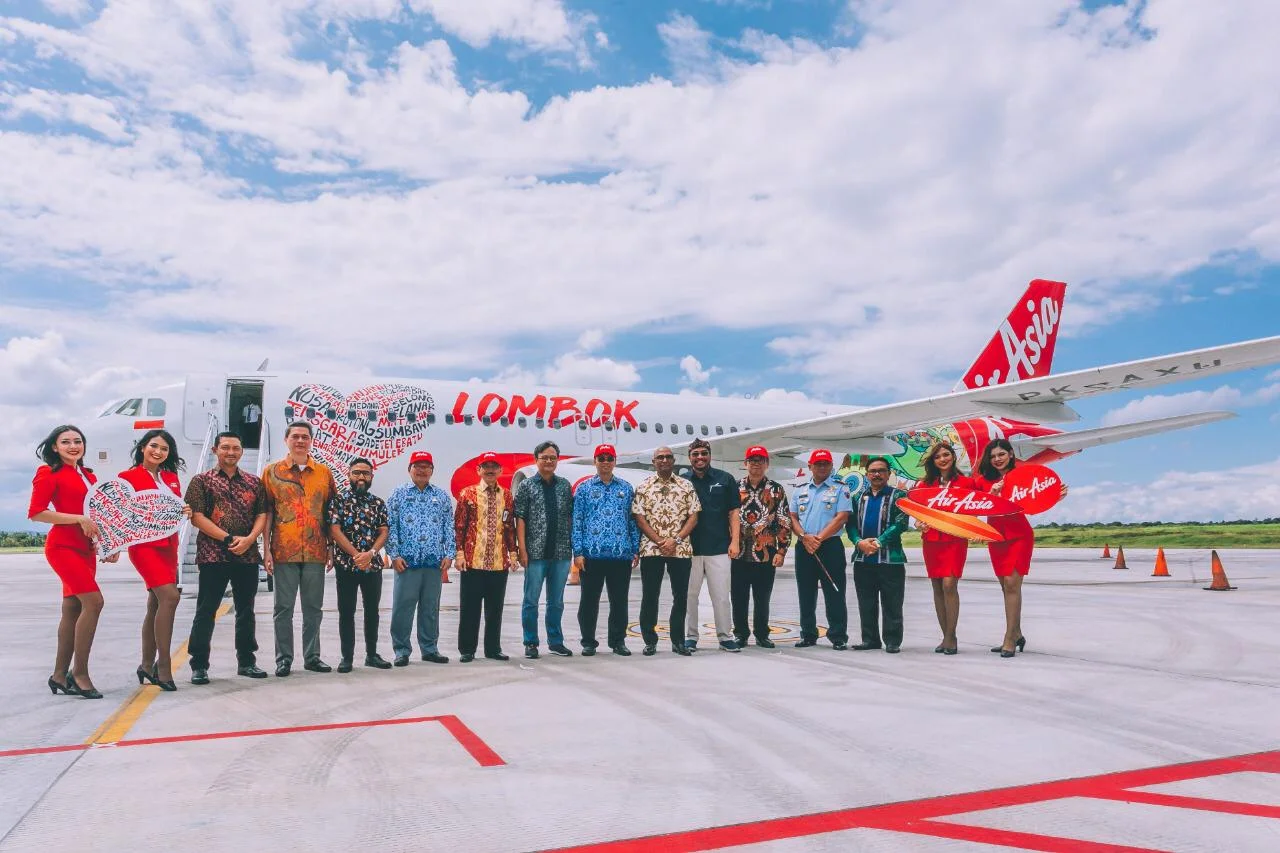 AirAsia meresmikan hub terbarunya di Lombok