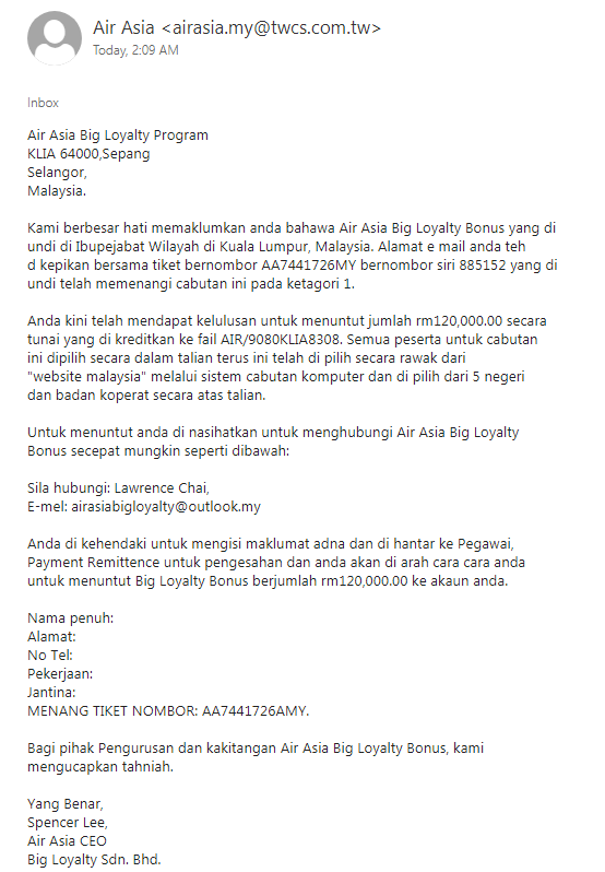 BIG Loyalty Scam 21 June 2019.png