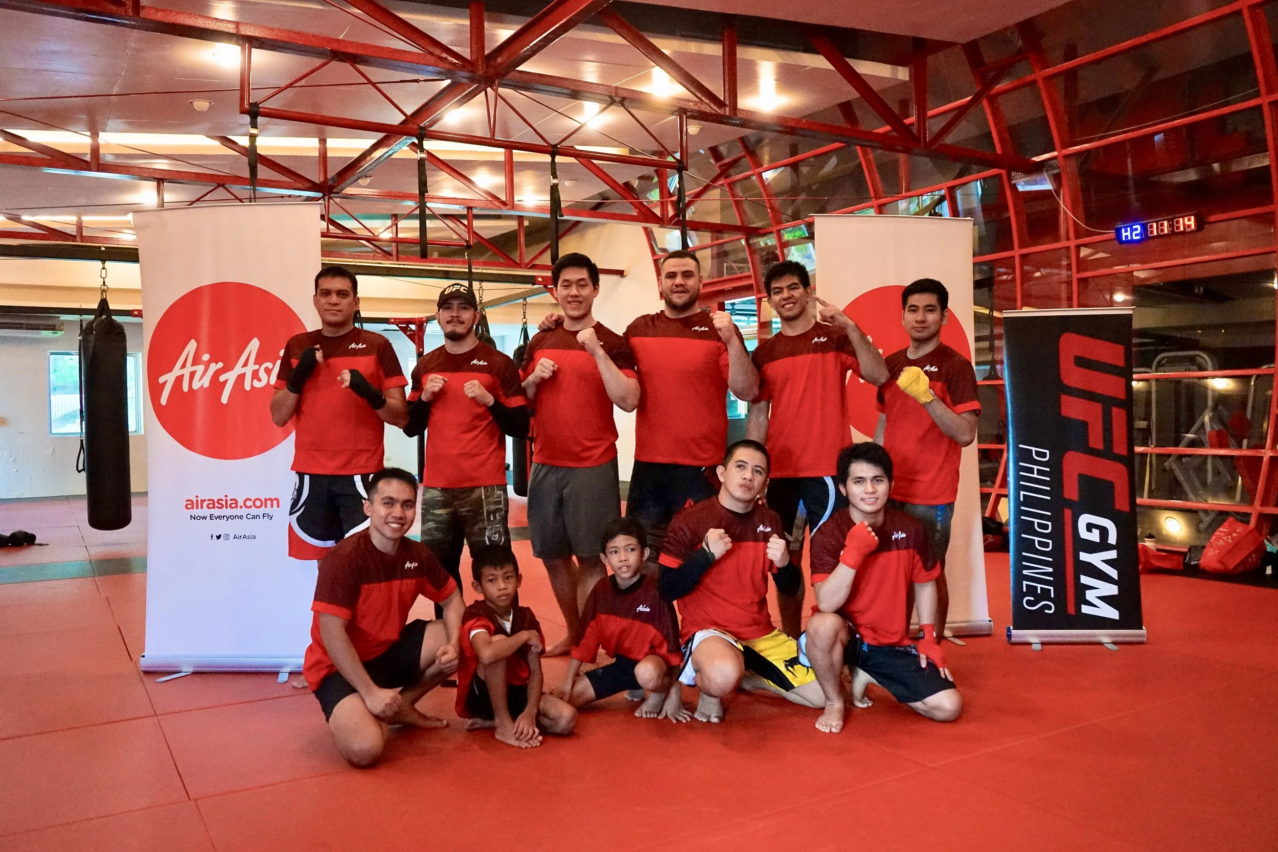 AirAsia UFC ambassador Tai Tuivasa trains future Filipino fighters