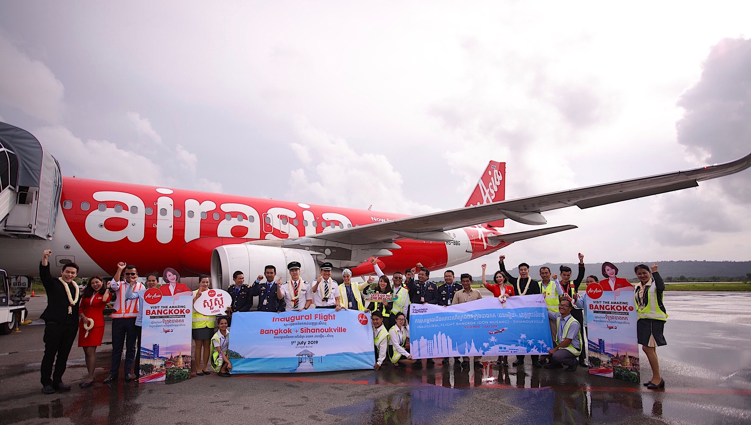 AirAsia Now Flying Direct Bangkok (Don Mueang) - Sihanoukville!