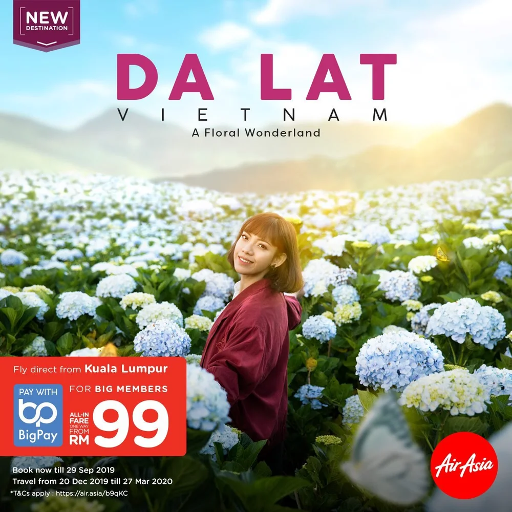Airasia Reveals Exclusive Route From Kuala Lumpur To Da Lat Airasia Newsroom