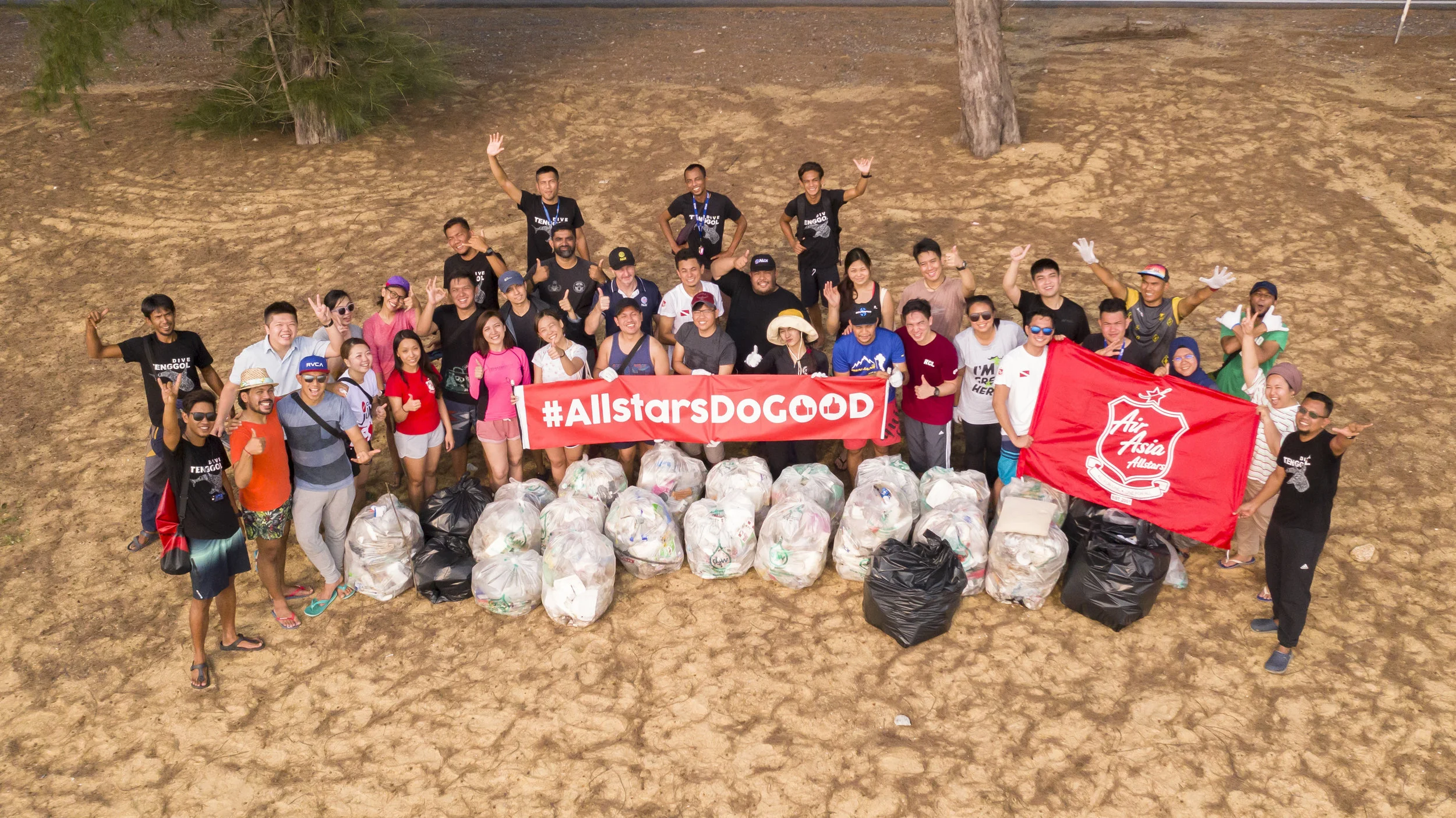 AirAsia conducts reef and beach clean-up in support of  International Coastal Cleanup 2019