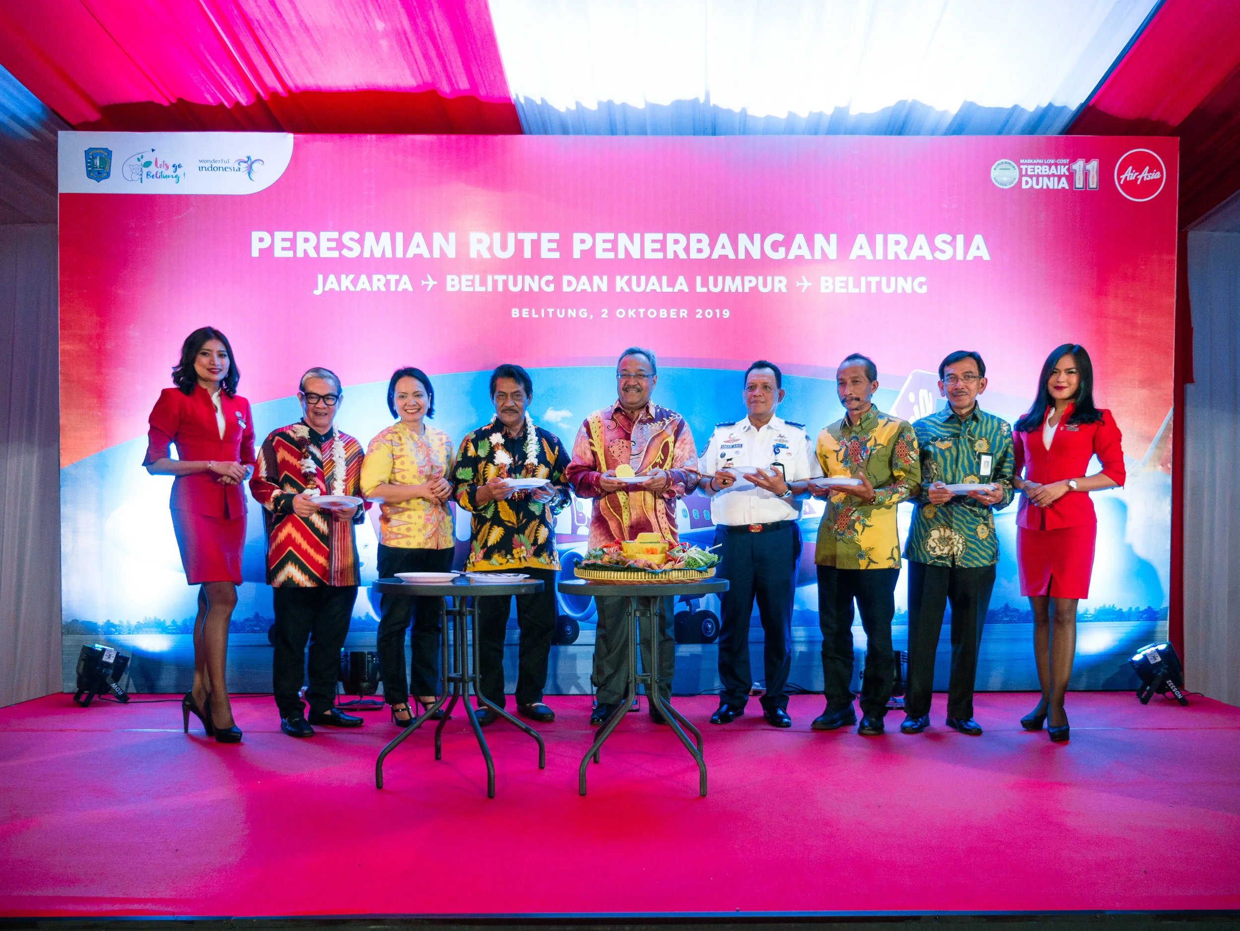 AirAsia officiates new Belitung services from Kuala Lumpur and Jakarta 