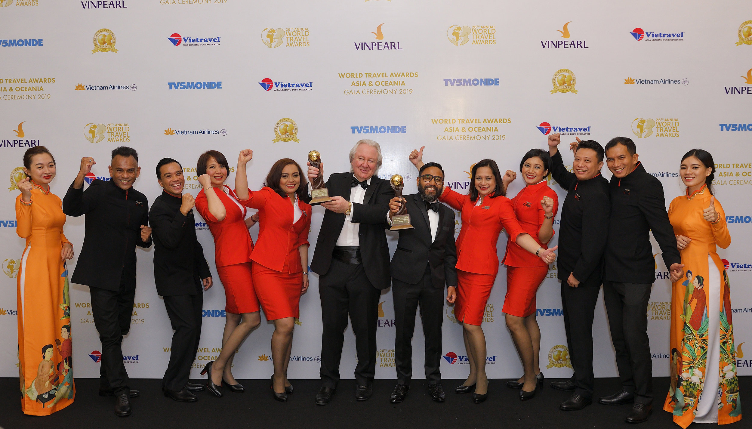 AirAsia dinobatkan Syarikat Penerbangan Tambang Rendah Terbaik Asia di World Travel Awards Asia dan Oceania 2019