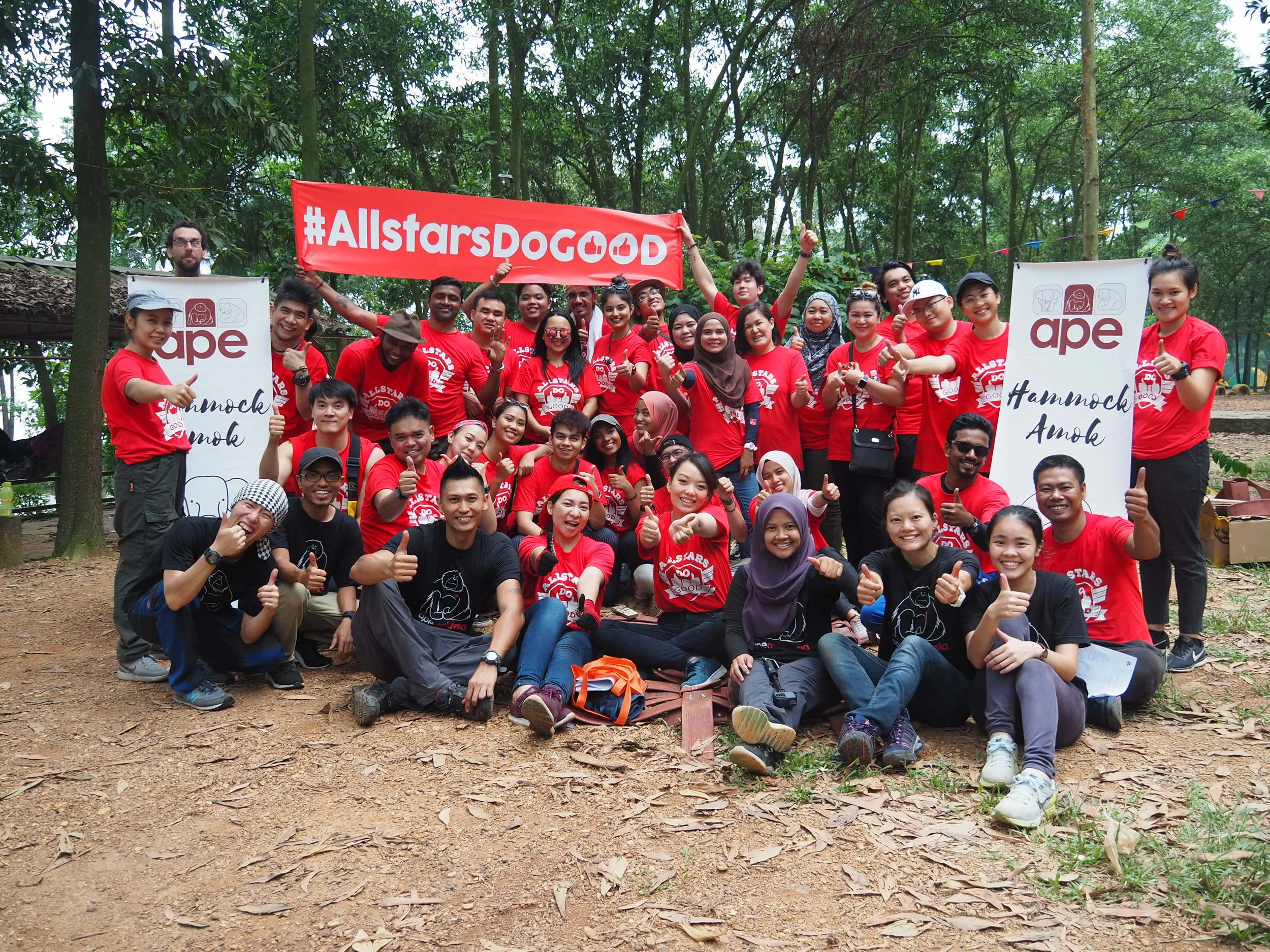 AirAsia contributes to wildlife rehabilitation through #AllstarsDoGood: Hammock Amok