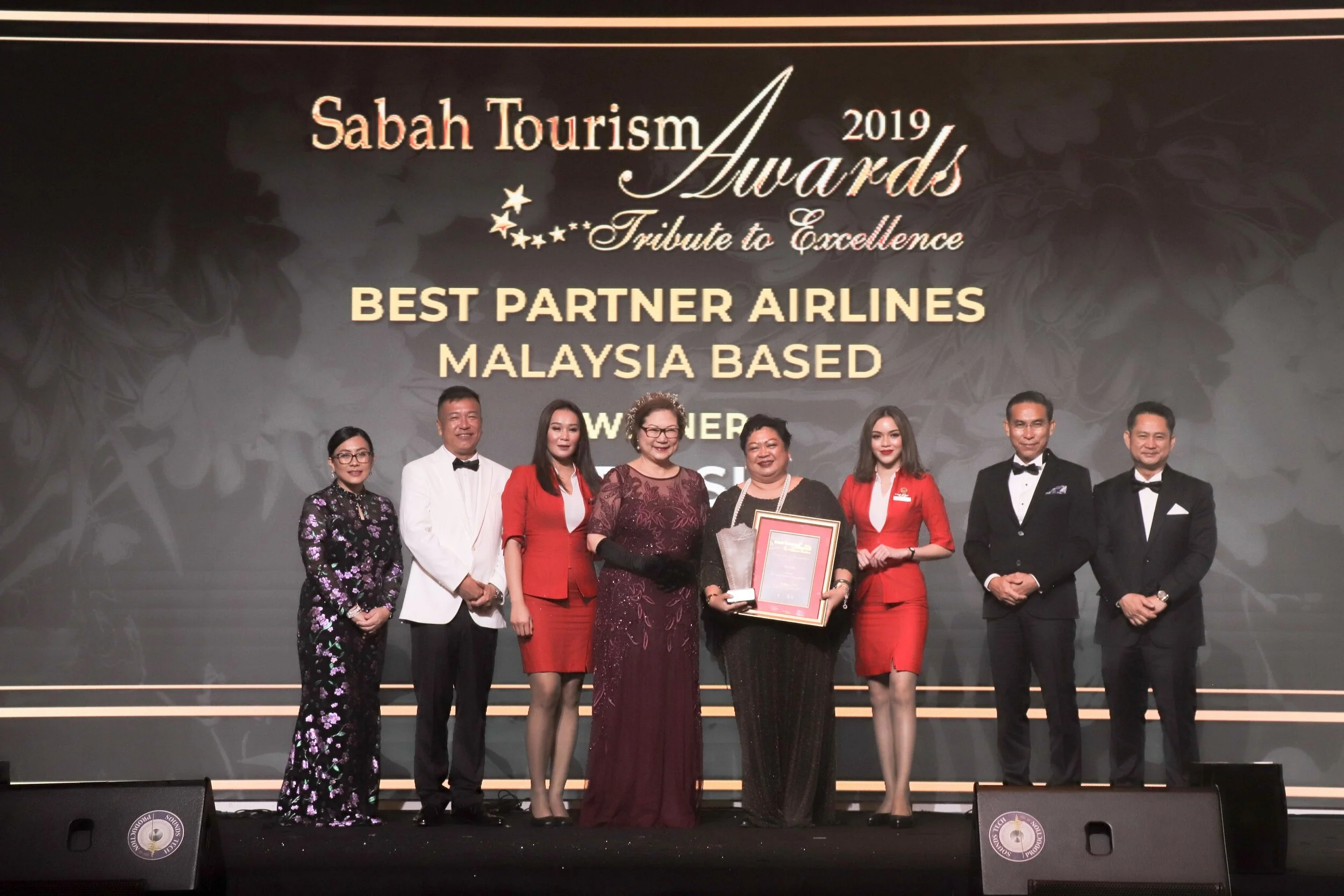 AirAsia raih anugerah Rakan Kerjasama Terbaik bagi Syarikat Penerbangan untuk kali keempat berturut-turut di Anugerah Pelancongan Sabah 2019