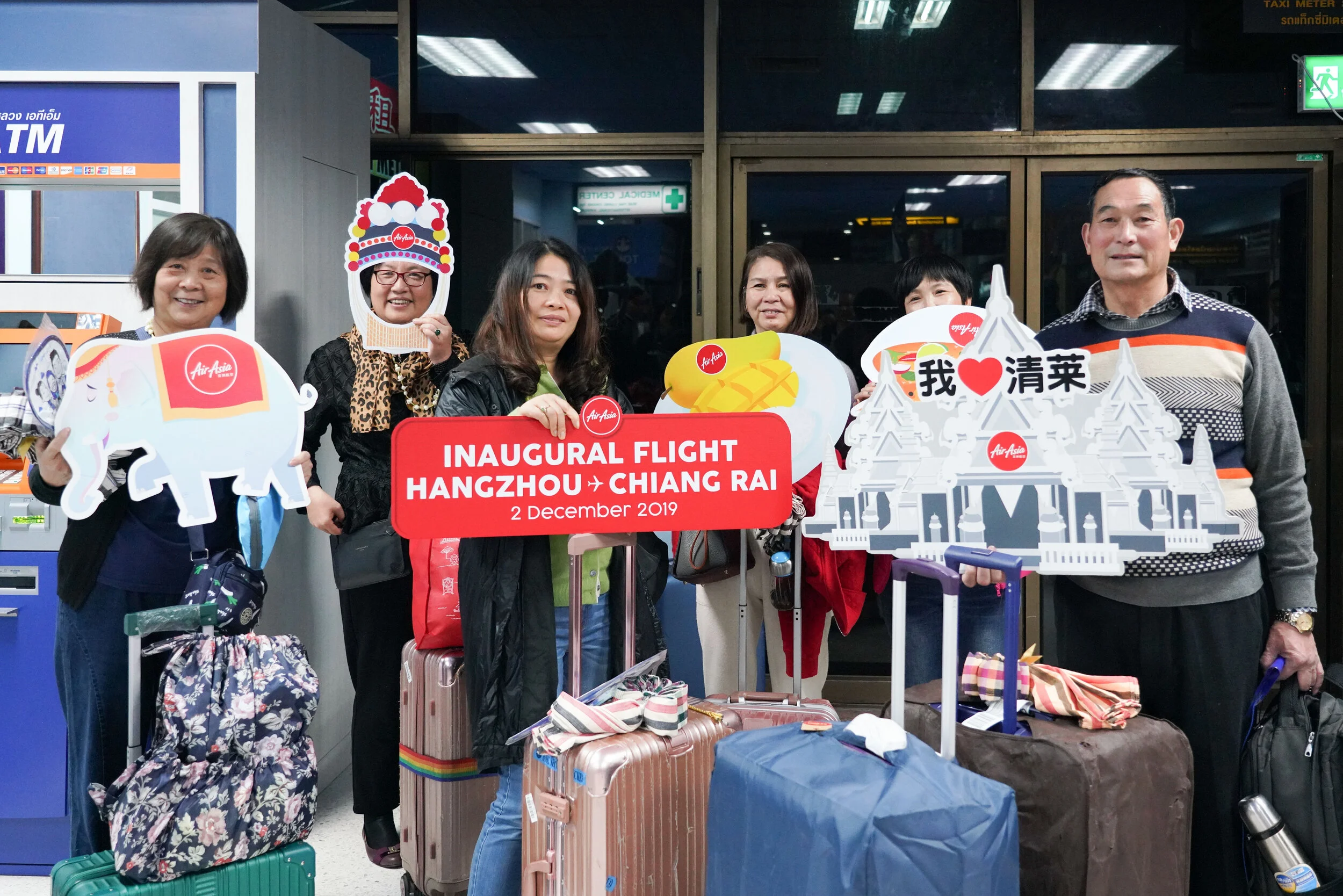 AirAsia Celebrates Inaugural Hangzhou-Chiang Rai Flight