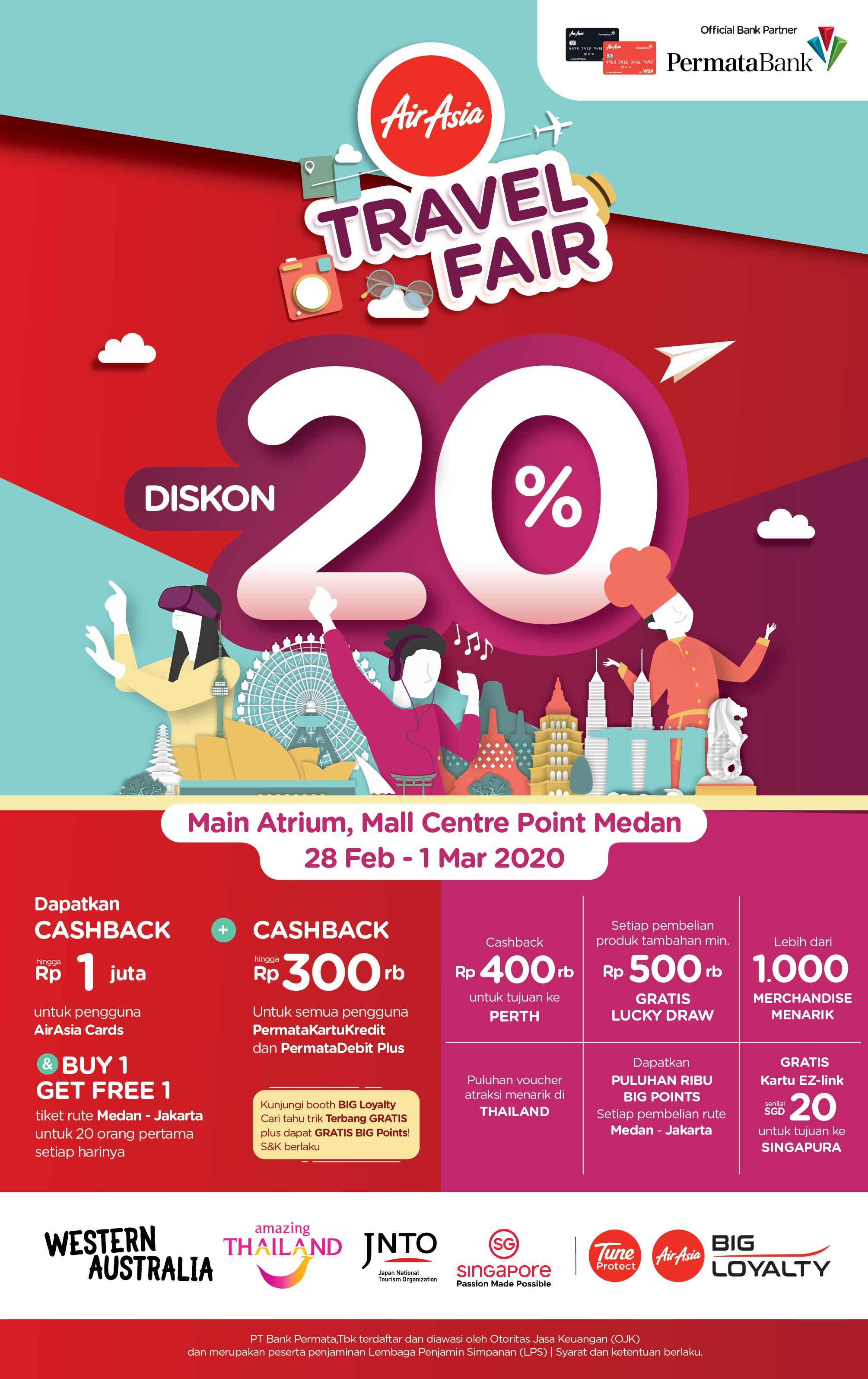 AirAsia Travel Fair Hadir di Medan Suguhkan Diskon 20 Persen