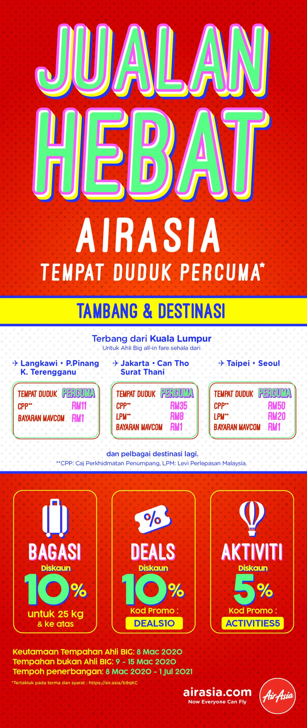 Promosi Penerbangan Percuma Air Asia Kembali Wanista Com