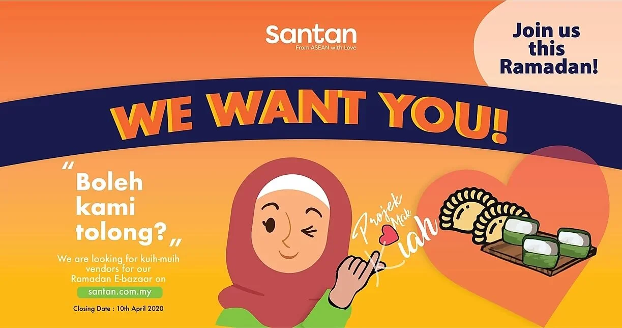 Santan announces Ramadan e-bazaar to support Klang Valley vendors