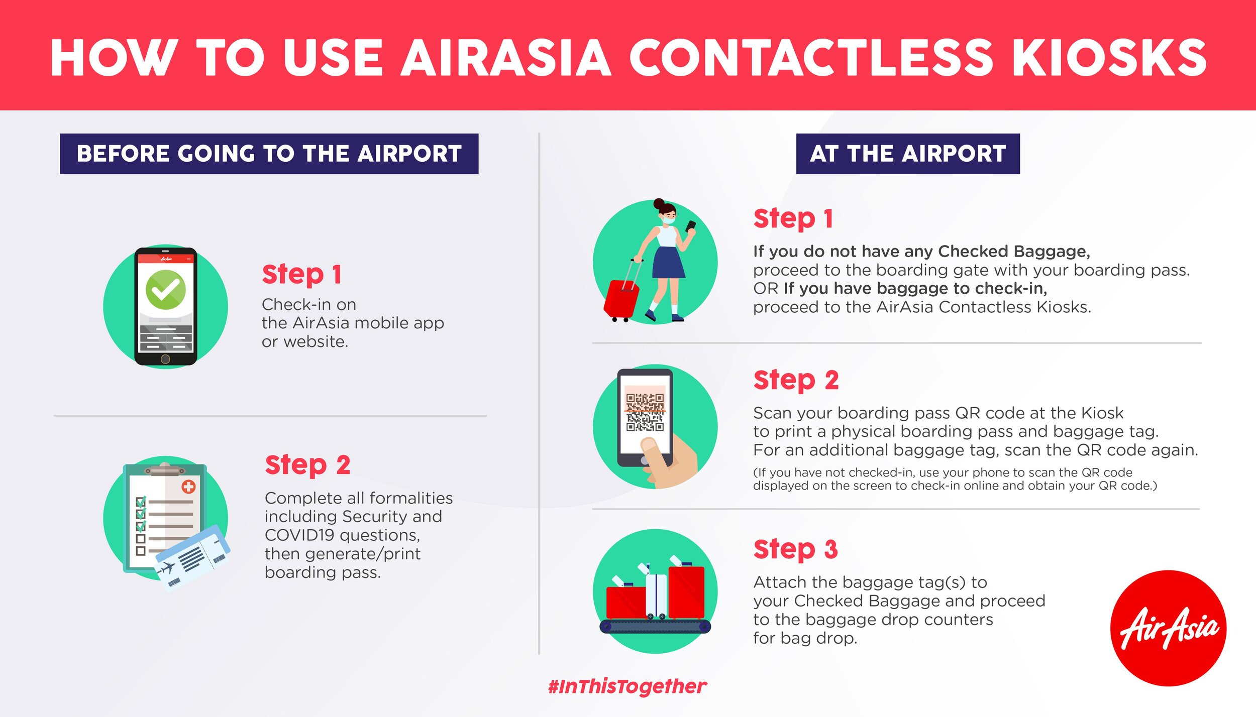 Airasia Implements End To End Contactless Procedures For Essential Travel Airasia Newsroom