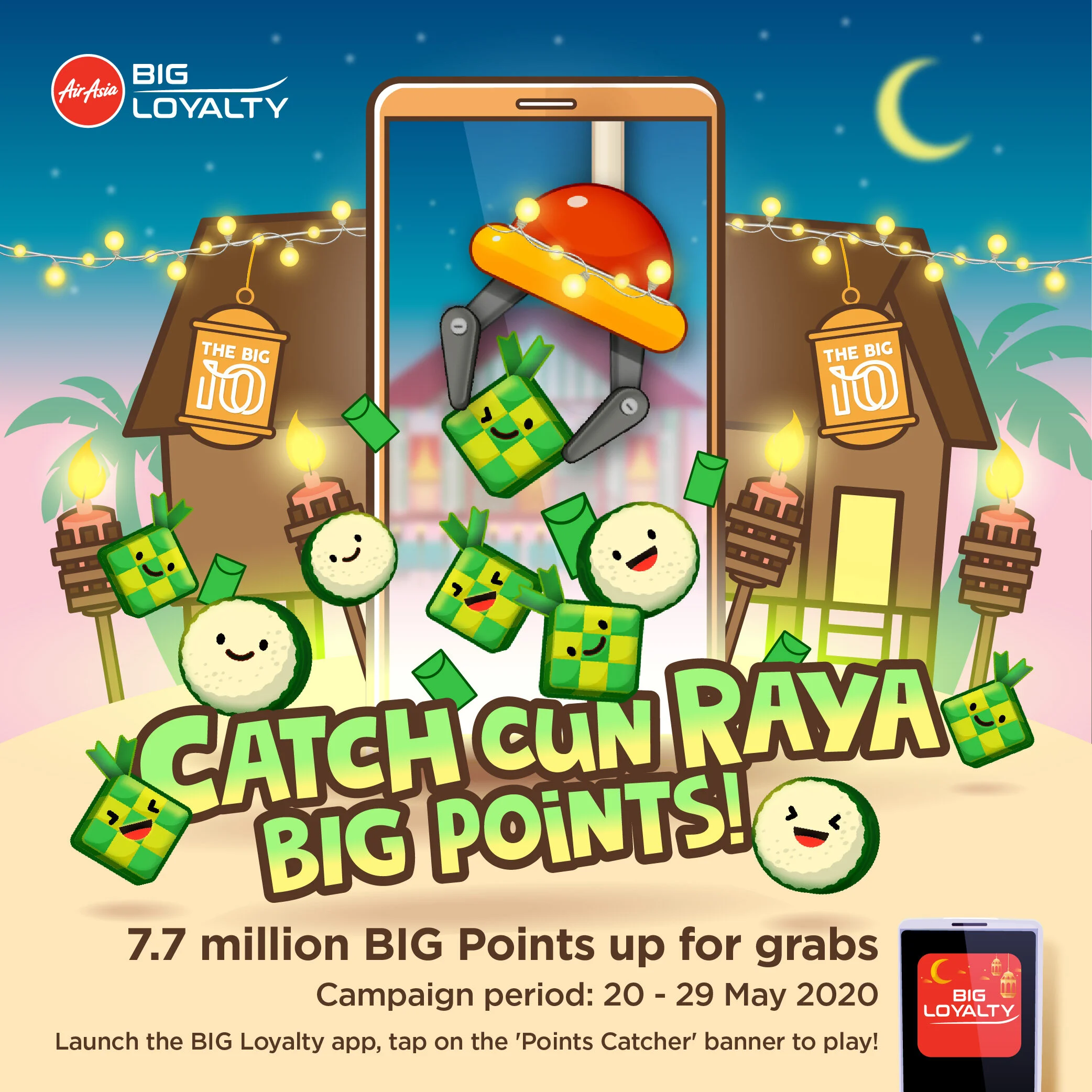 “Points Catcher” 游戏重返送出770万BIG积分