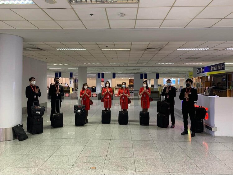AirAsia repatriates Filipinos from India, sets its longest flight record 3 received_629175541136449.jpeg