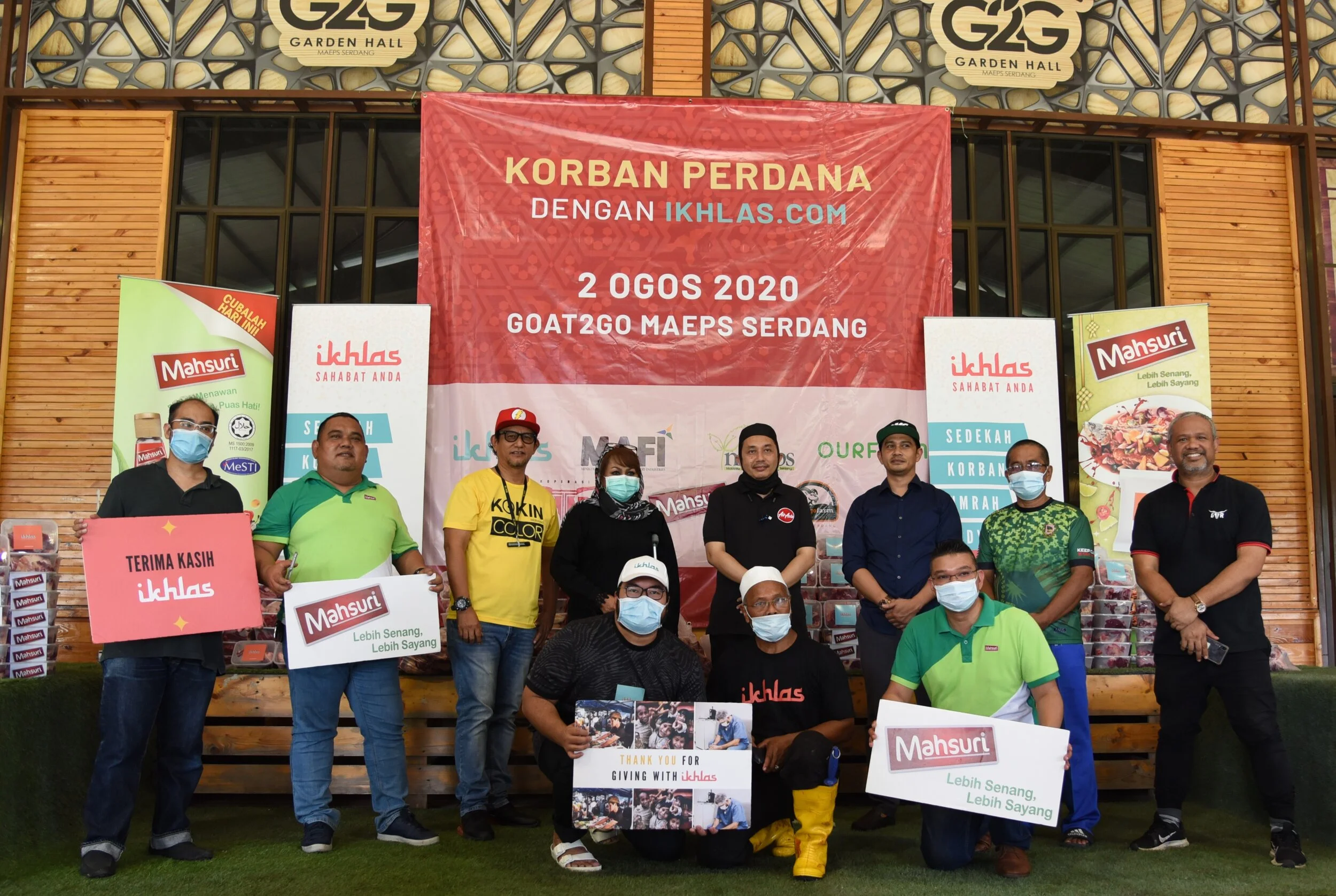 Inisiatif ‘Korban Perdana dengan IKHLAS’ santuni 1,600 keluarga yang memerlukan
