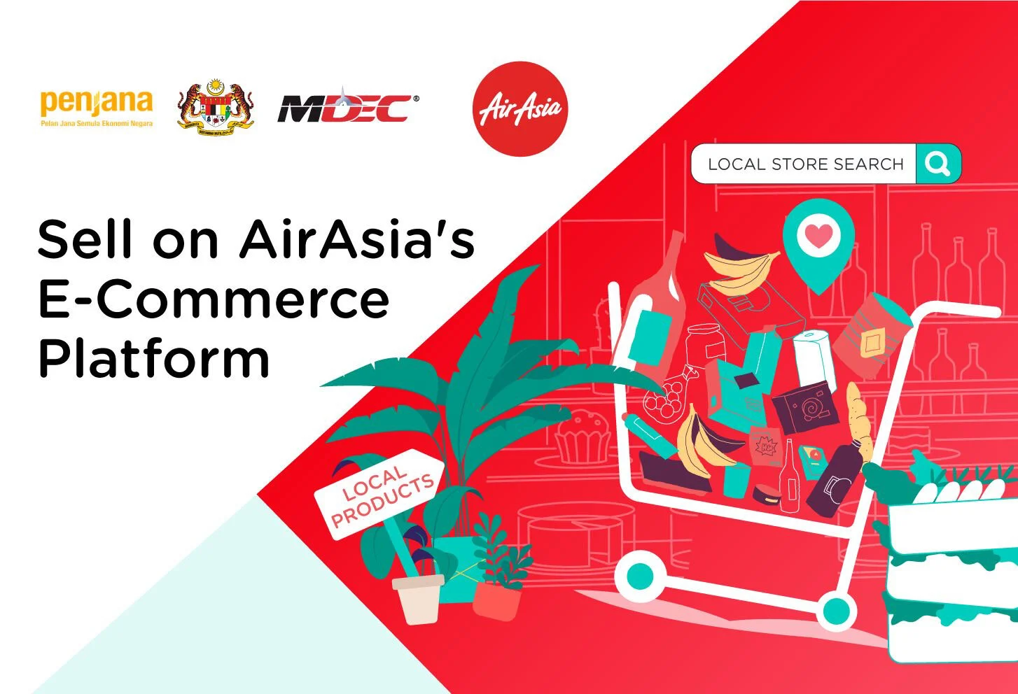 OURSHOP lancar kempen e-dagang “Shop Sama Kamek” di Sabah dan Sarawak