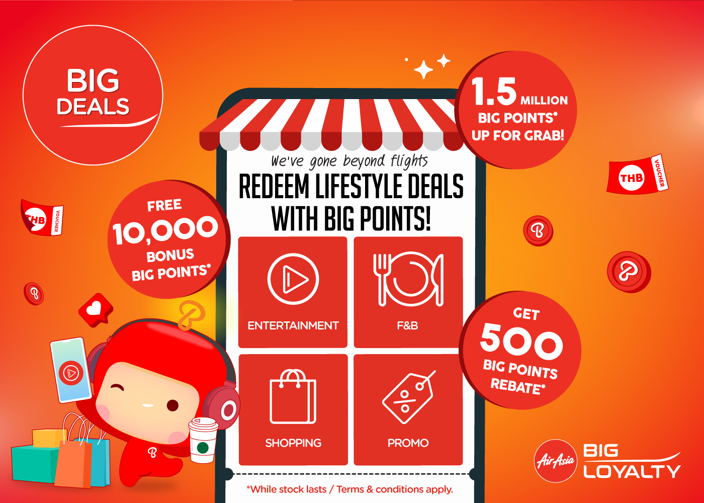 BIG Loyalty introduces BIG Deals,  enabling members to redeem lifestyle deals using BIG Points on the BIG Loyalty app