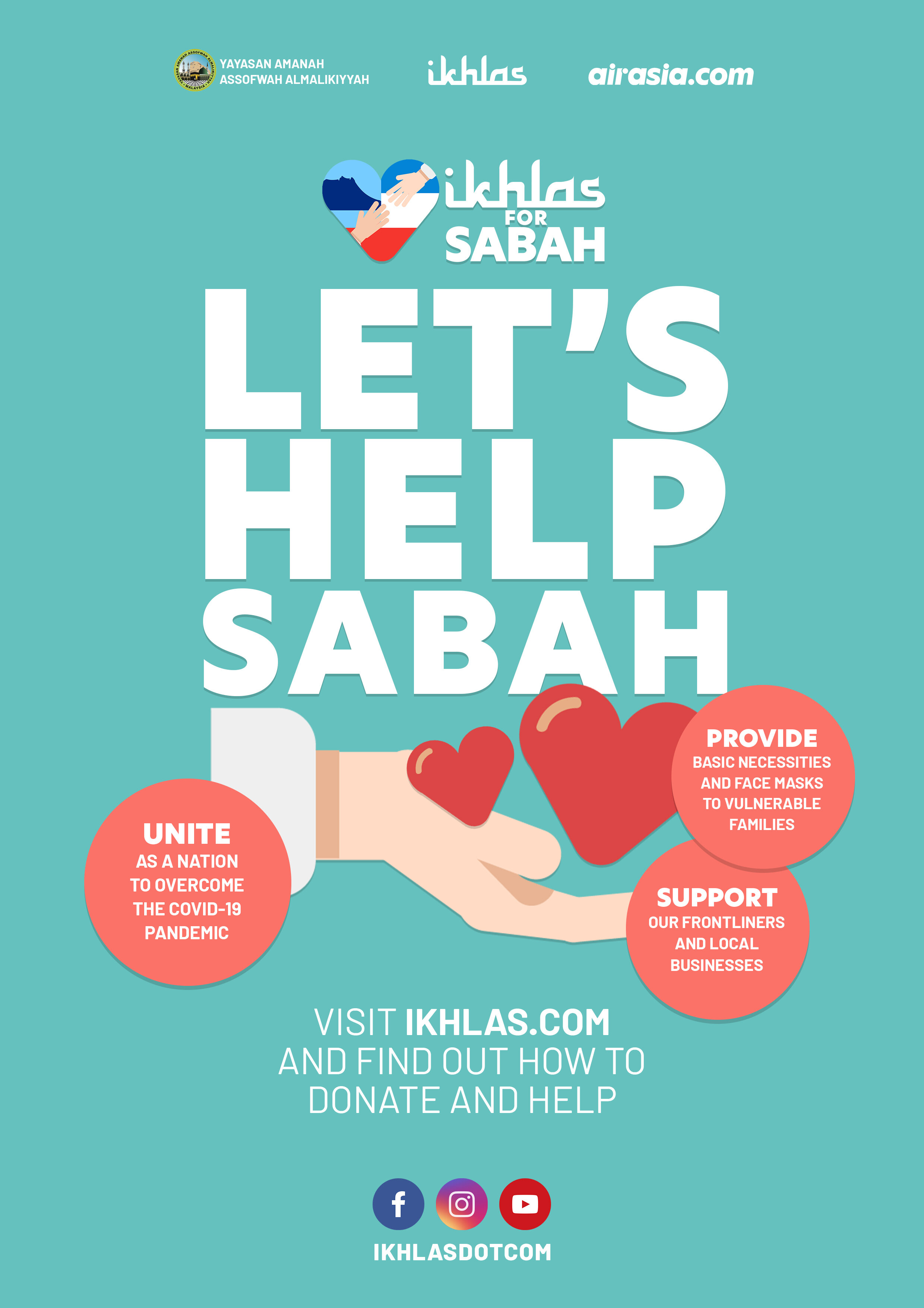 airasia.com launches digital donation drive ‘IKHLAS For Sabah’