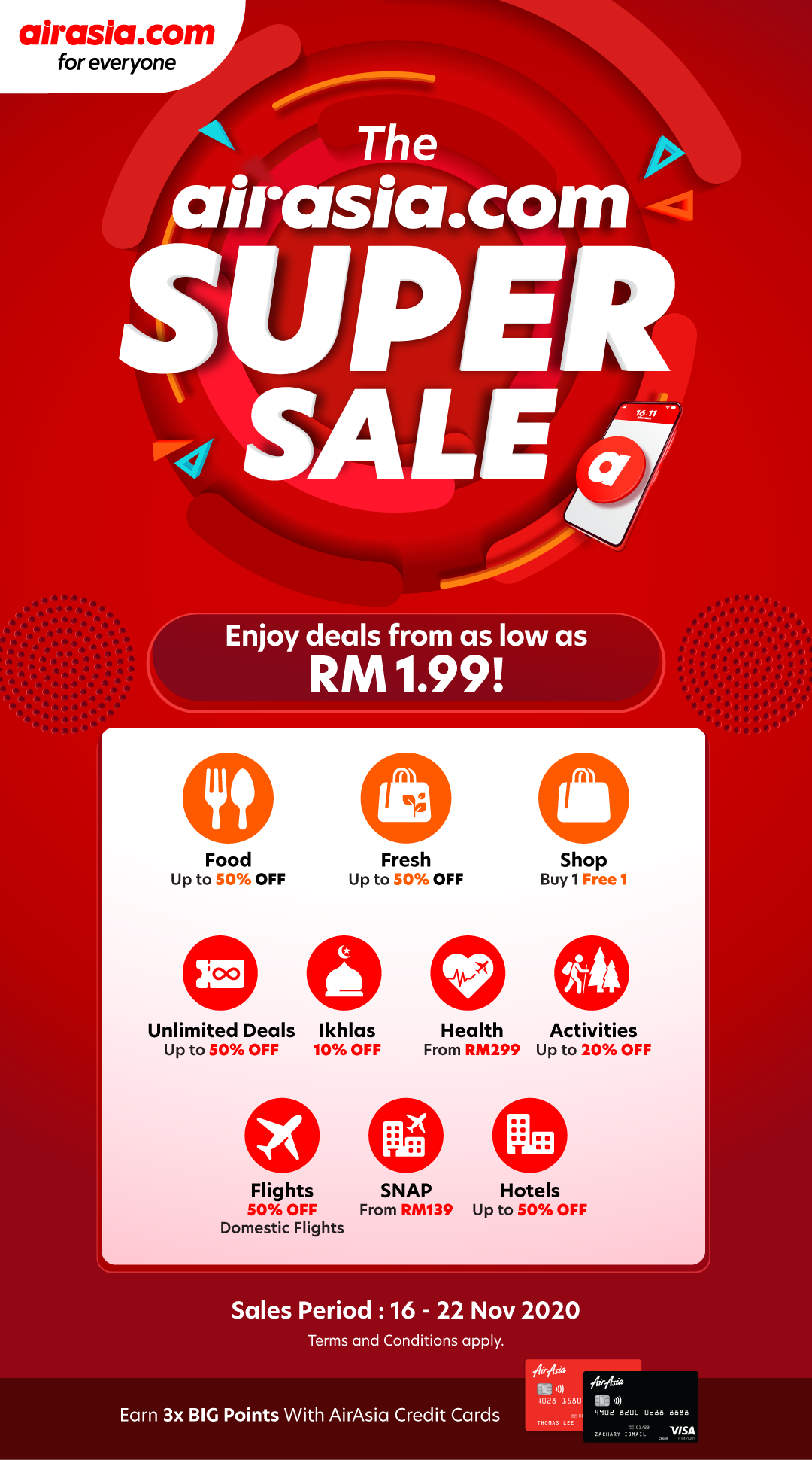 airasia.com Super Sale is back to excite shoppers with more deals