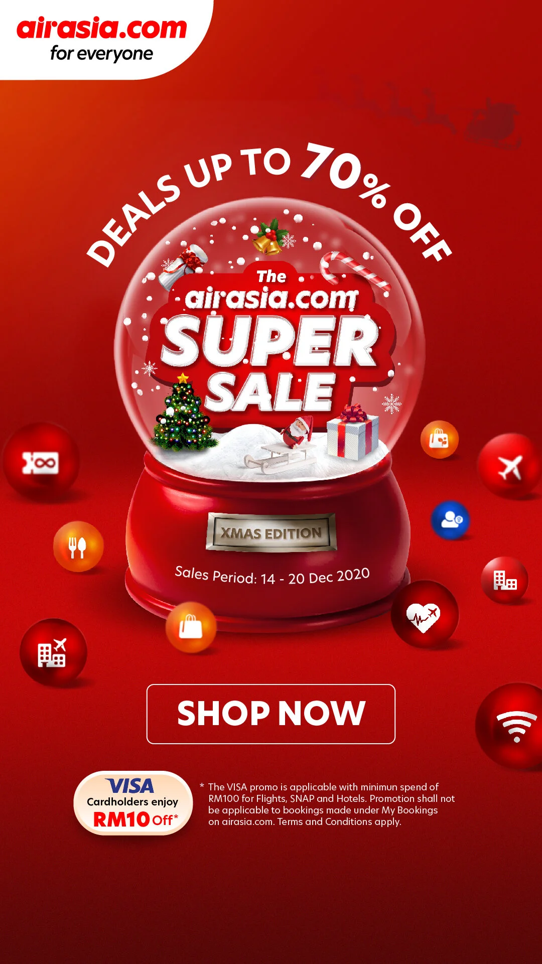 airasia.com wraps up 2020 with a Christmas Edition Super Sale