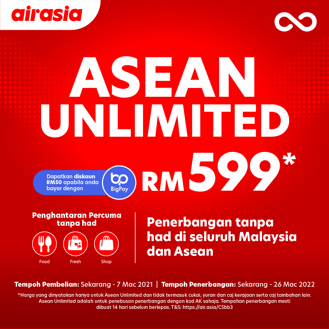 airasia super app perkenal produk Asean Unlimited baharu