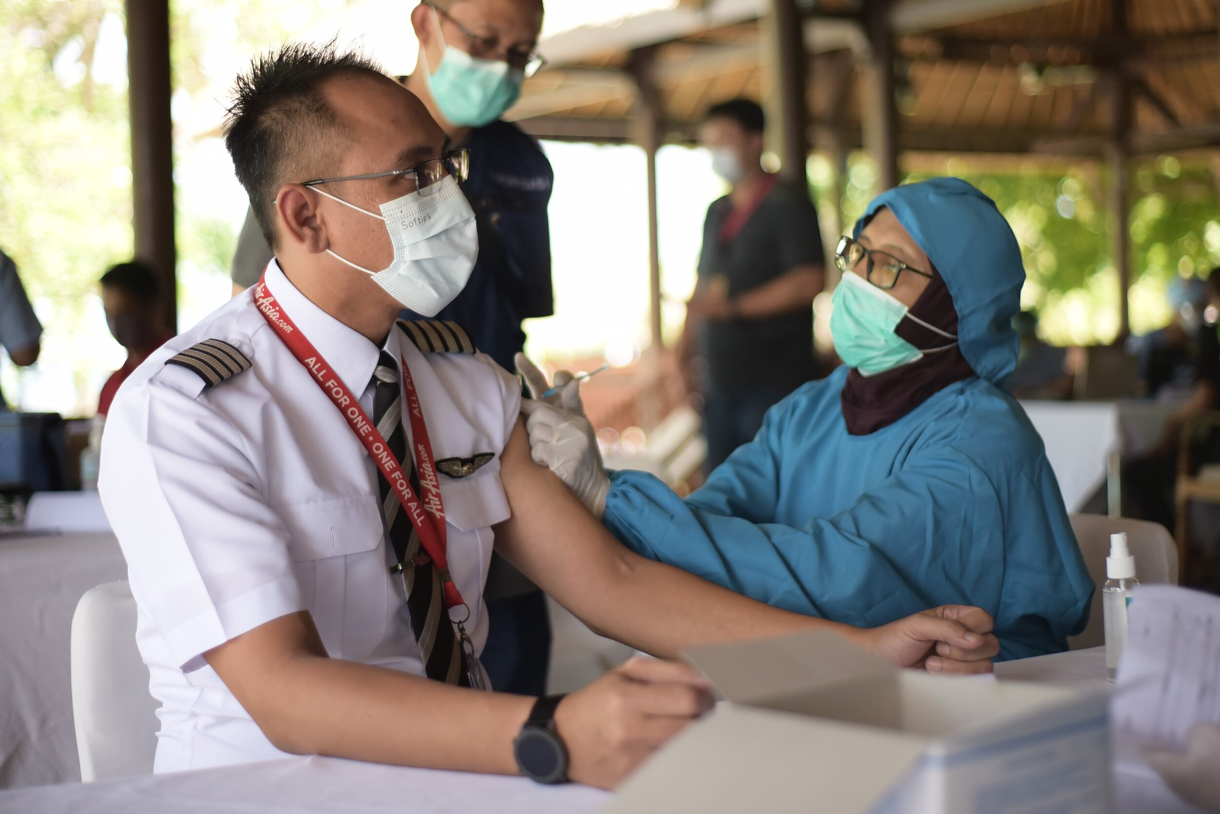 AirAsia mulai vaksinasi Allstars di Indonesia